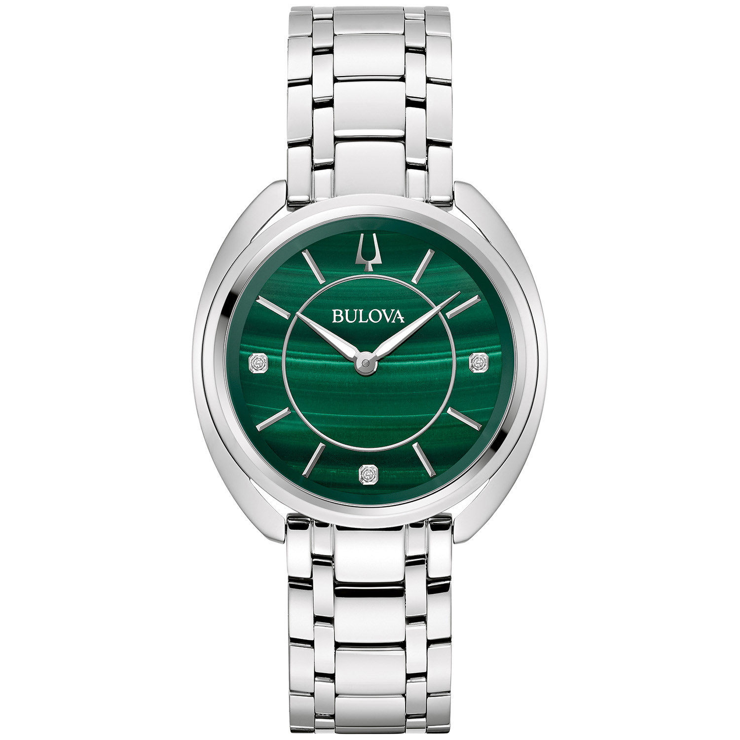 Bulova Duality Green Dial Women's Watch