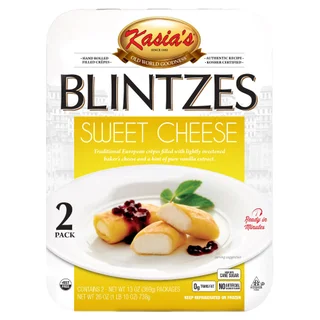 Kasia's Cheese Blintzes, 13 oz, 2-count