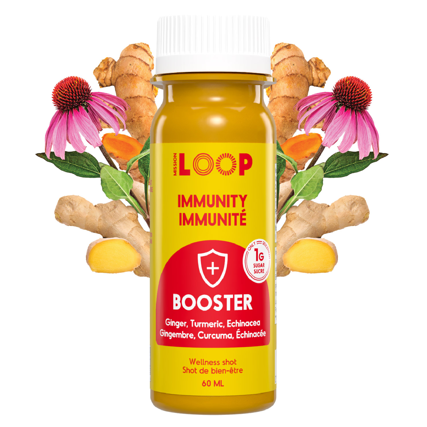 LOOP Immunity, Antioxidant and Energy Shots, 48 × 60 mL | Costco