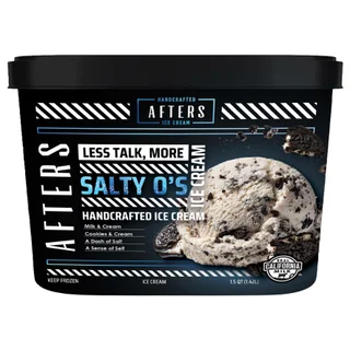 AFTERS SALTY OREO ICE CREAM HALF GALLON