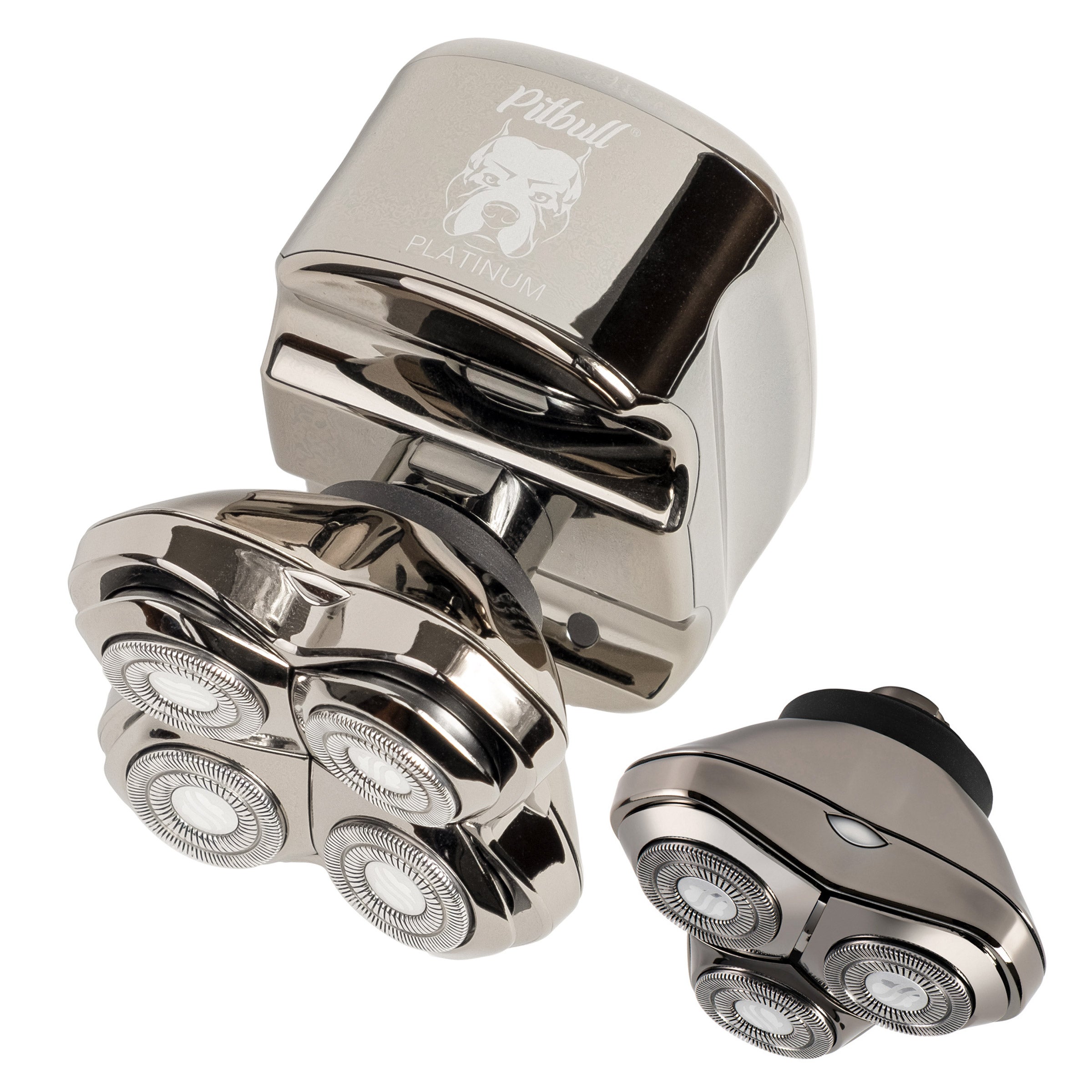 Skull Shaver Pitbull Platinum PRO Electric Shaver for Head and