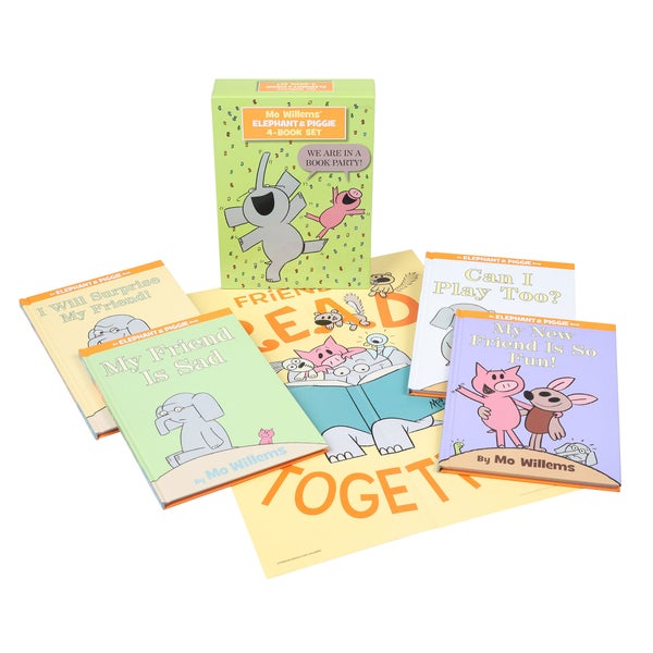 Mo Willem's Elephant & Piggie: 4 Book Box Set | Costco Mo Willem's Elephant & Piggie: 4 Book Box Set | Costco