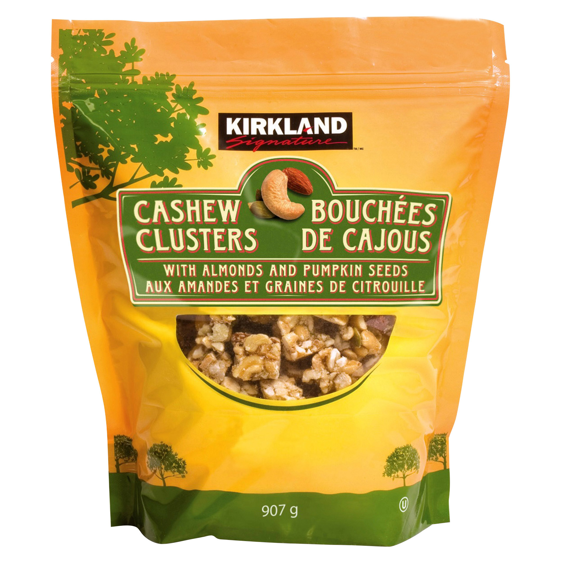 Kirkland Signature Cashew Clusters, 907 g 