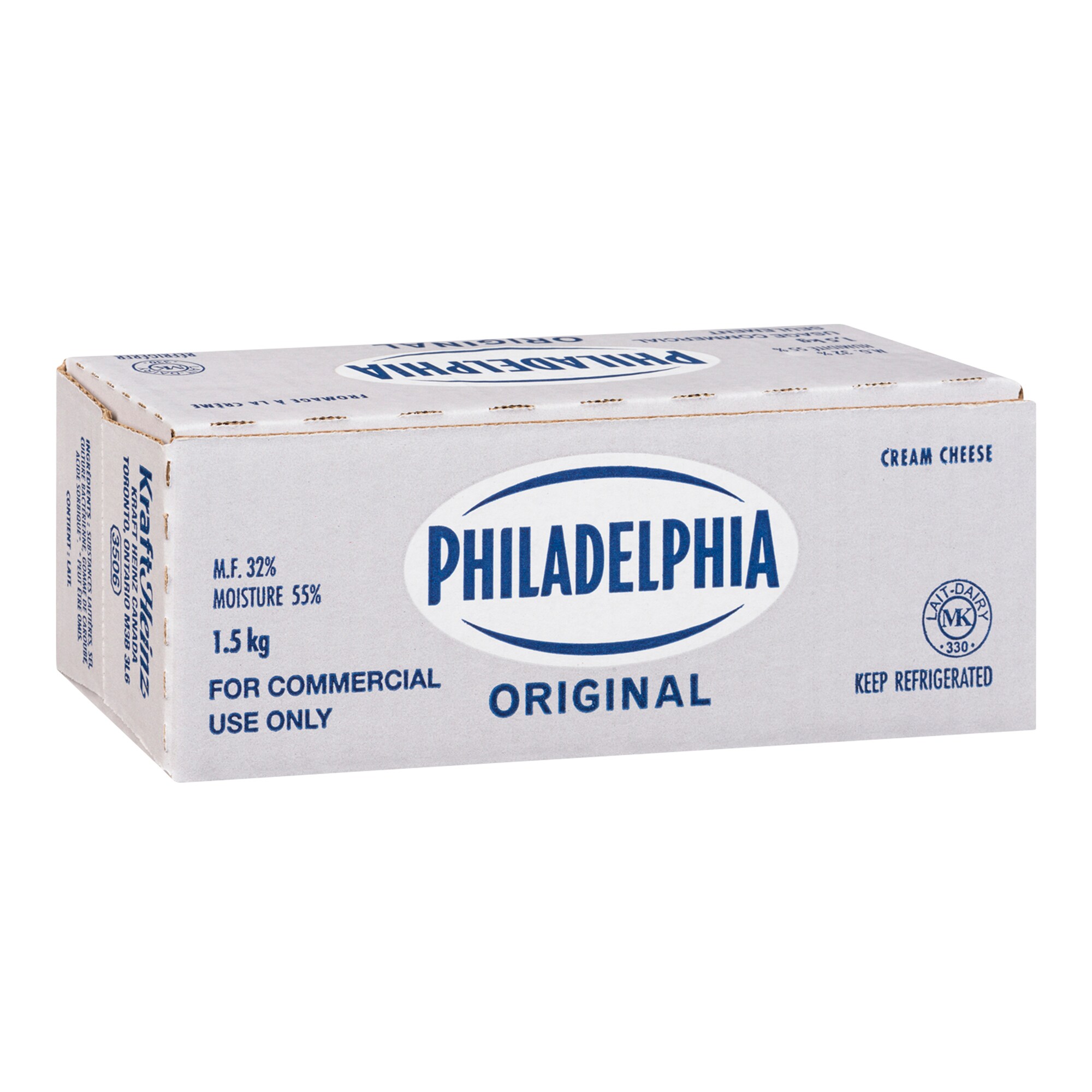 Philadelphia Regular Cream Cheese, 1.5 kg