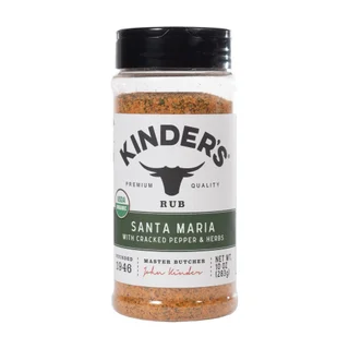 Kinder's Organic Santa Maria Rub, 10 oz