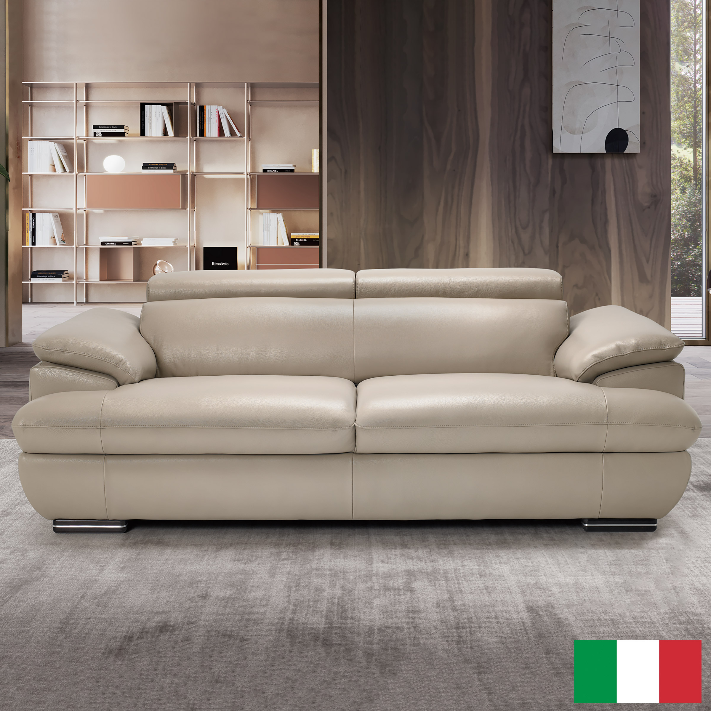 Monza II Top Grain Leather Sofa