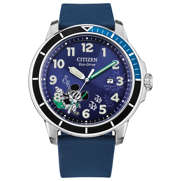 Citizen Eco Drive Disney Mickey Scuba Diving Stainless Steel Citizen Eco Drive Disney Mickey Scuba Diving Stainless Steel