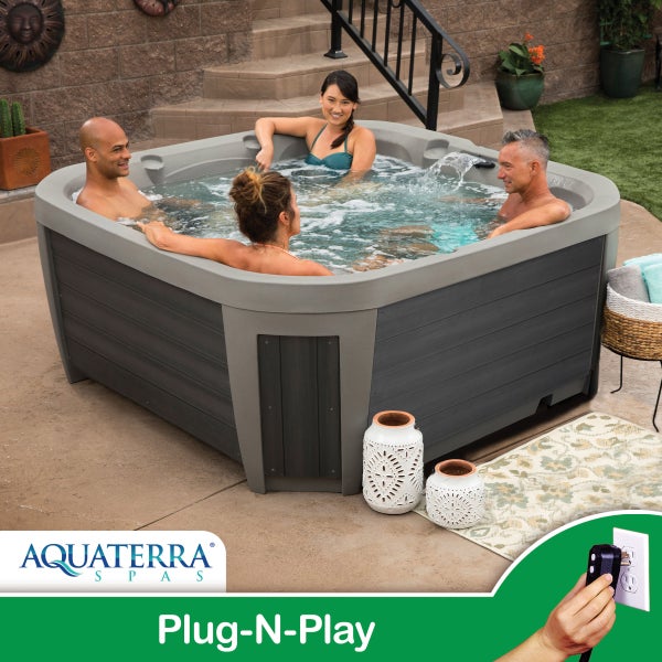 Aquaterra Spas Brighton 25-jet, 5 or 6-person Rotomolded Spa Aquaterra Spas Brighton 25-jet, 5 or 6-person Rotomolded Spa