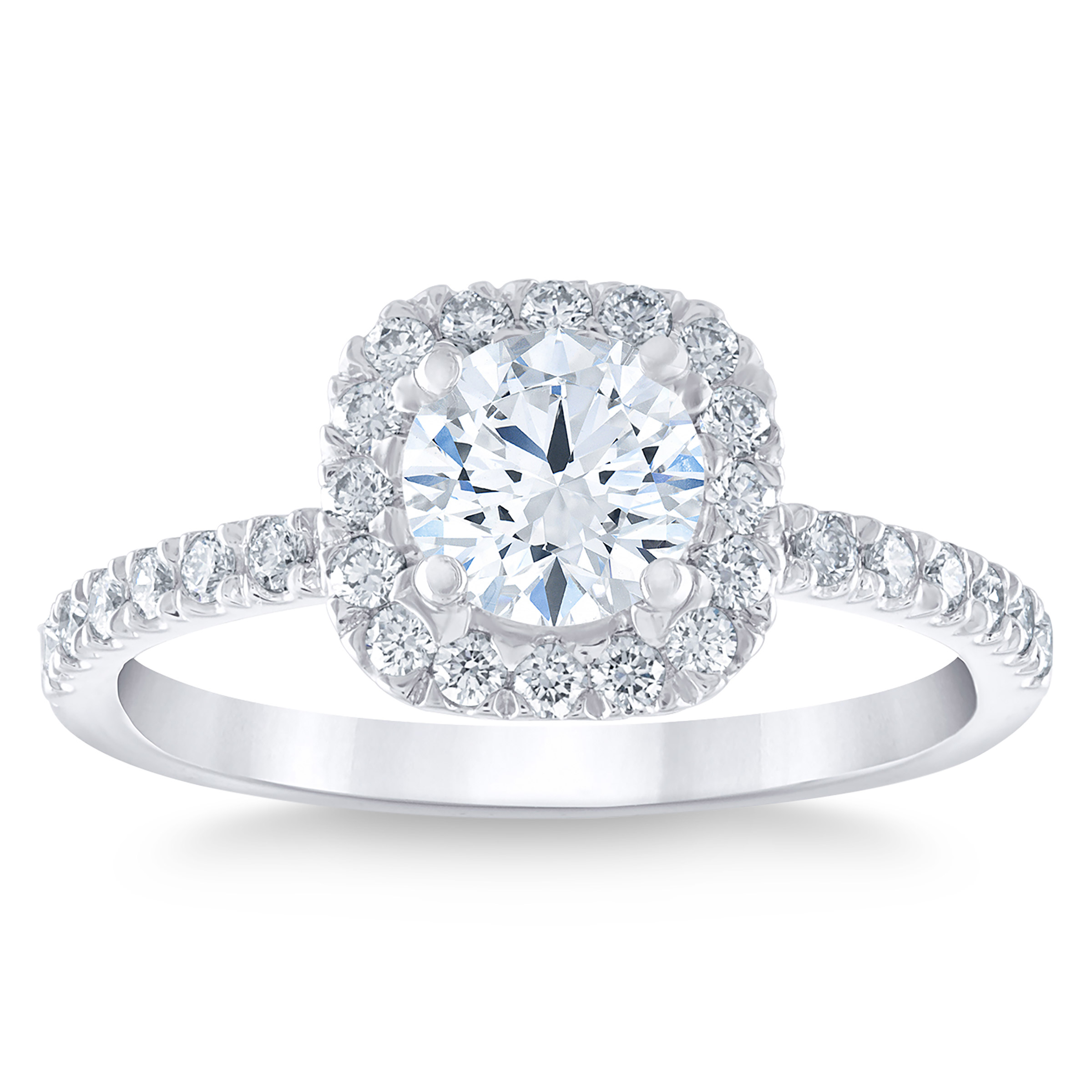 1.19 ctw Round Brilliant Cut, Clarity VS1, Colour G, Diamond Engagement Ring