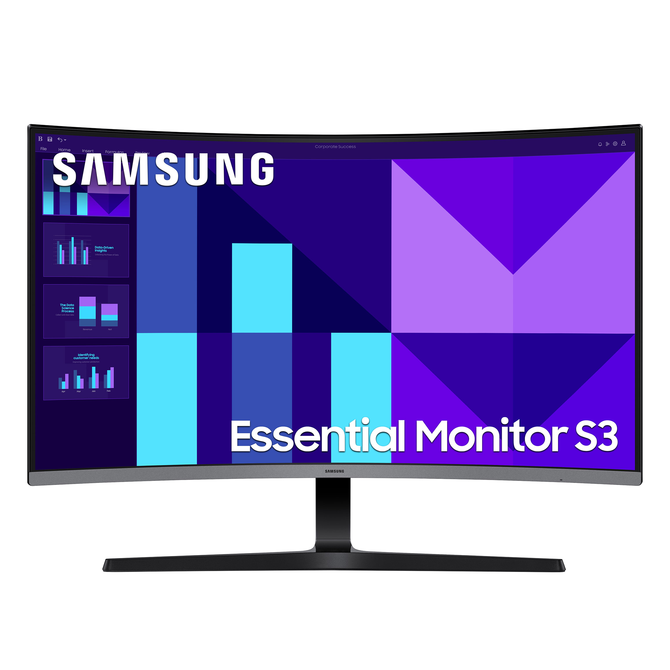 Samsung Essential 32 in. FHD Curved Monitor (1920 × 1080)