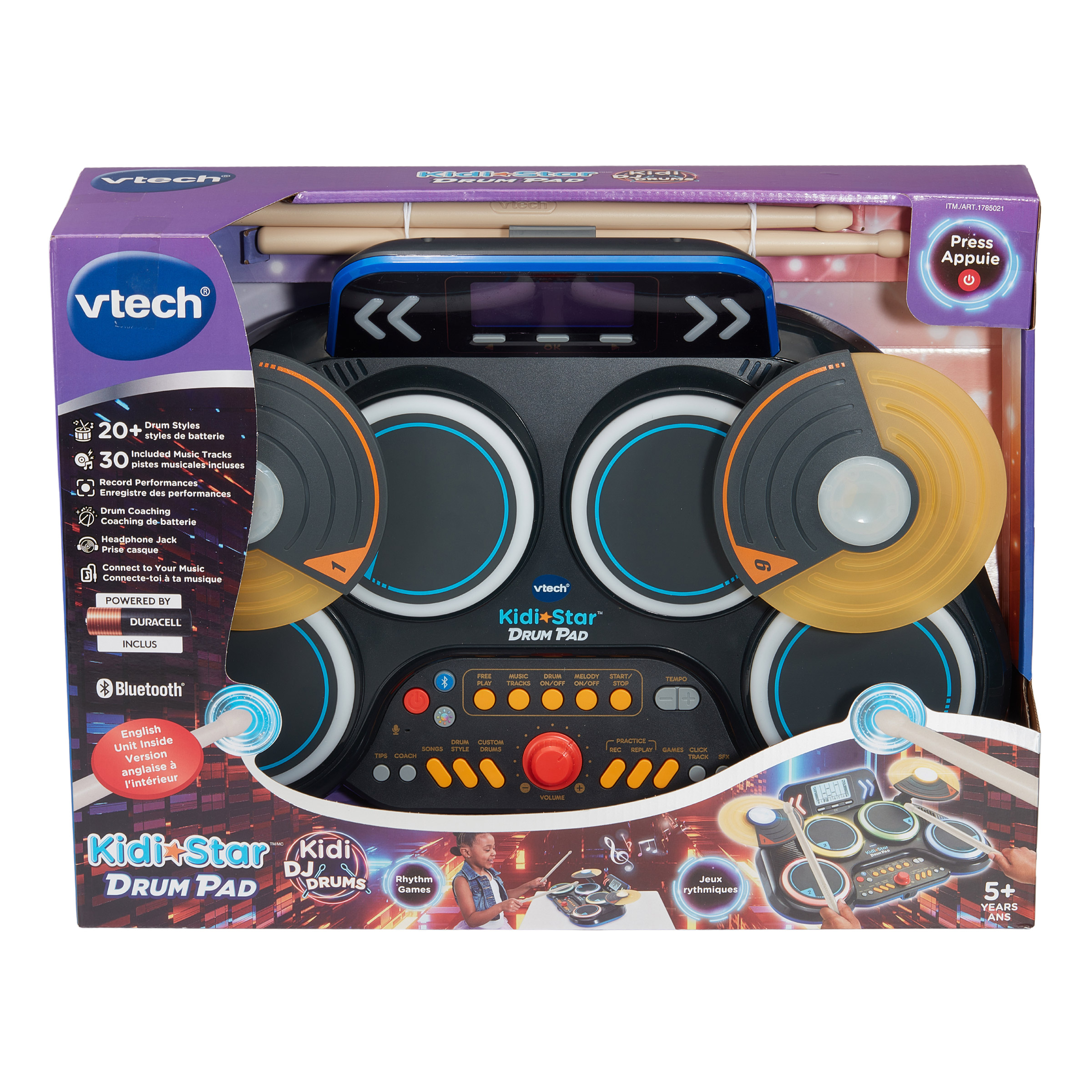 VTech Kidi Star Drum Pad - English Version