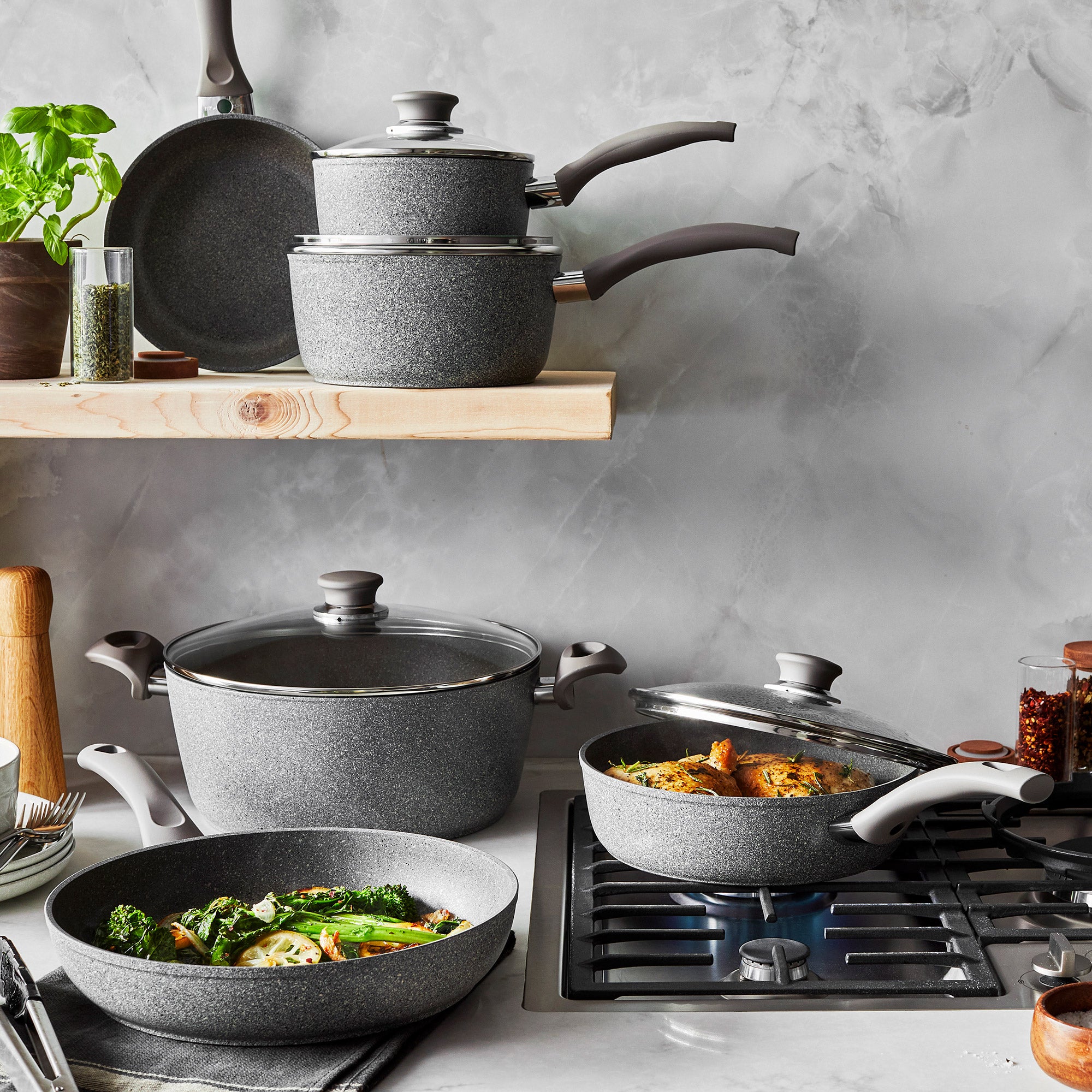 Ballarini Modena 10-piece Cookware Set