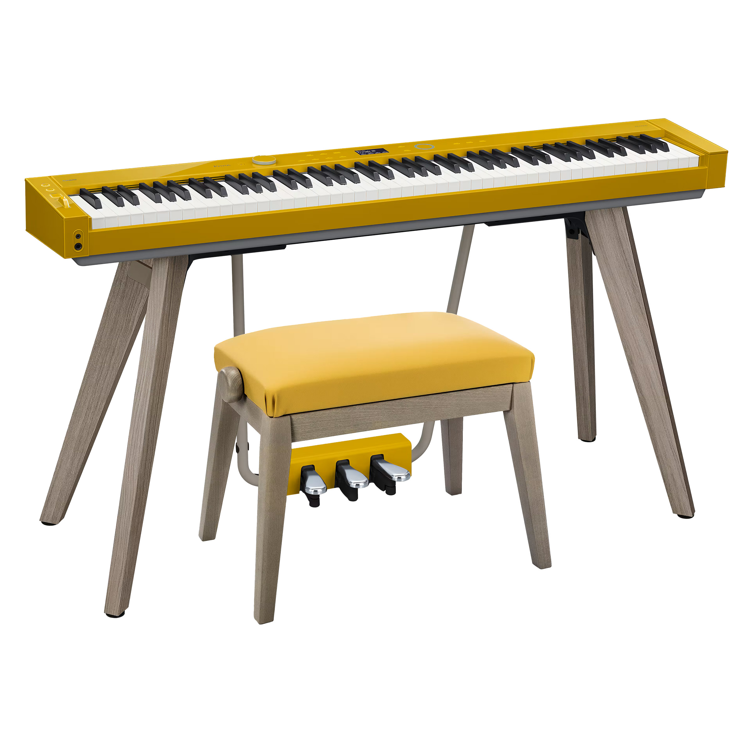 CASIO Privia PX-S7000HM Digital Piano with Stand, Three-Pedal