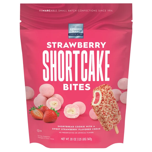 EDWARD MARC STRAWBERRY SHORTCAKE 20 OZ