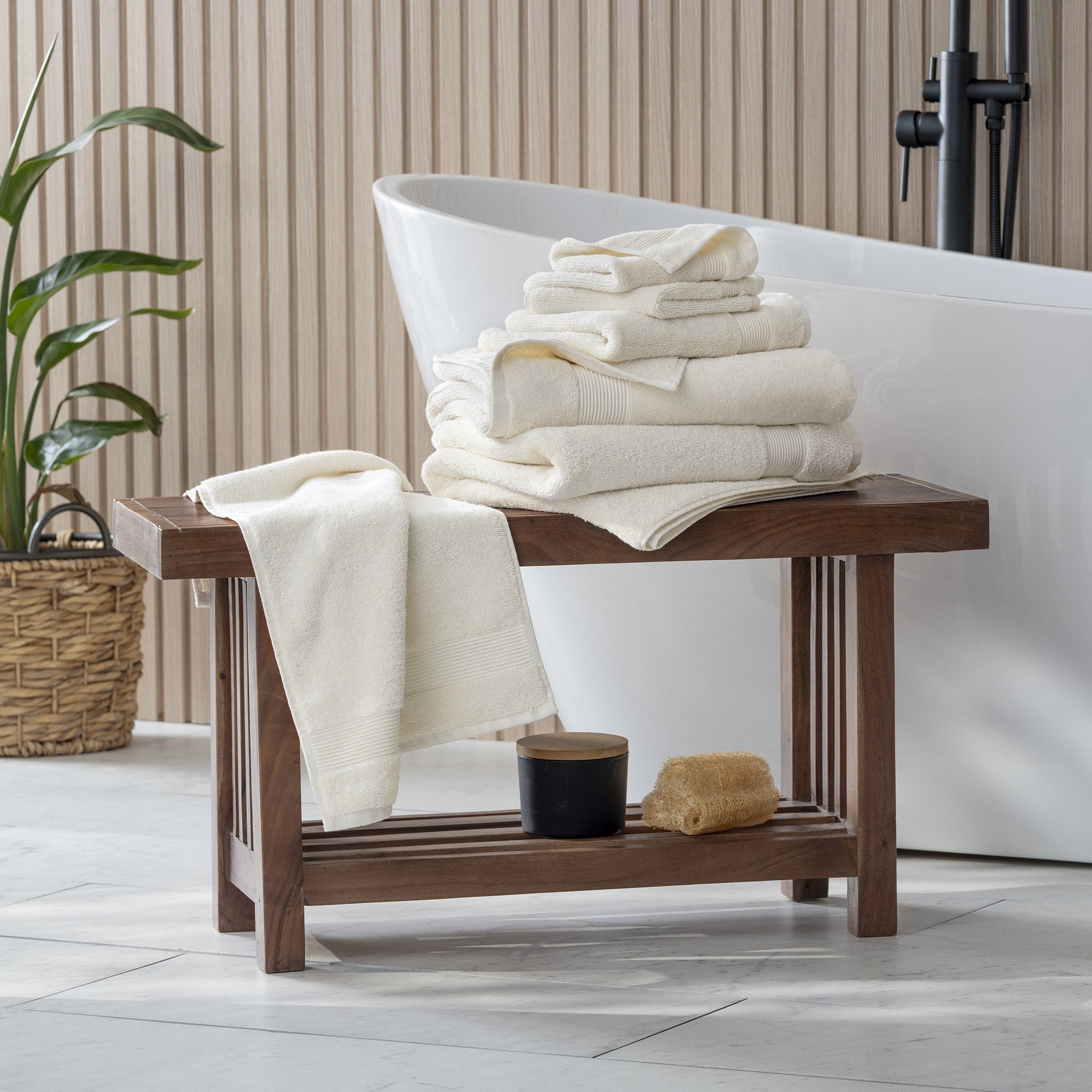 Purely Organic 6-piece Towel Set