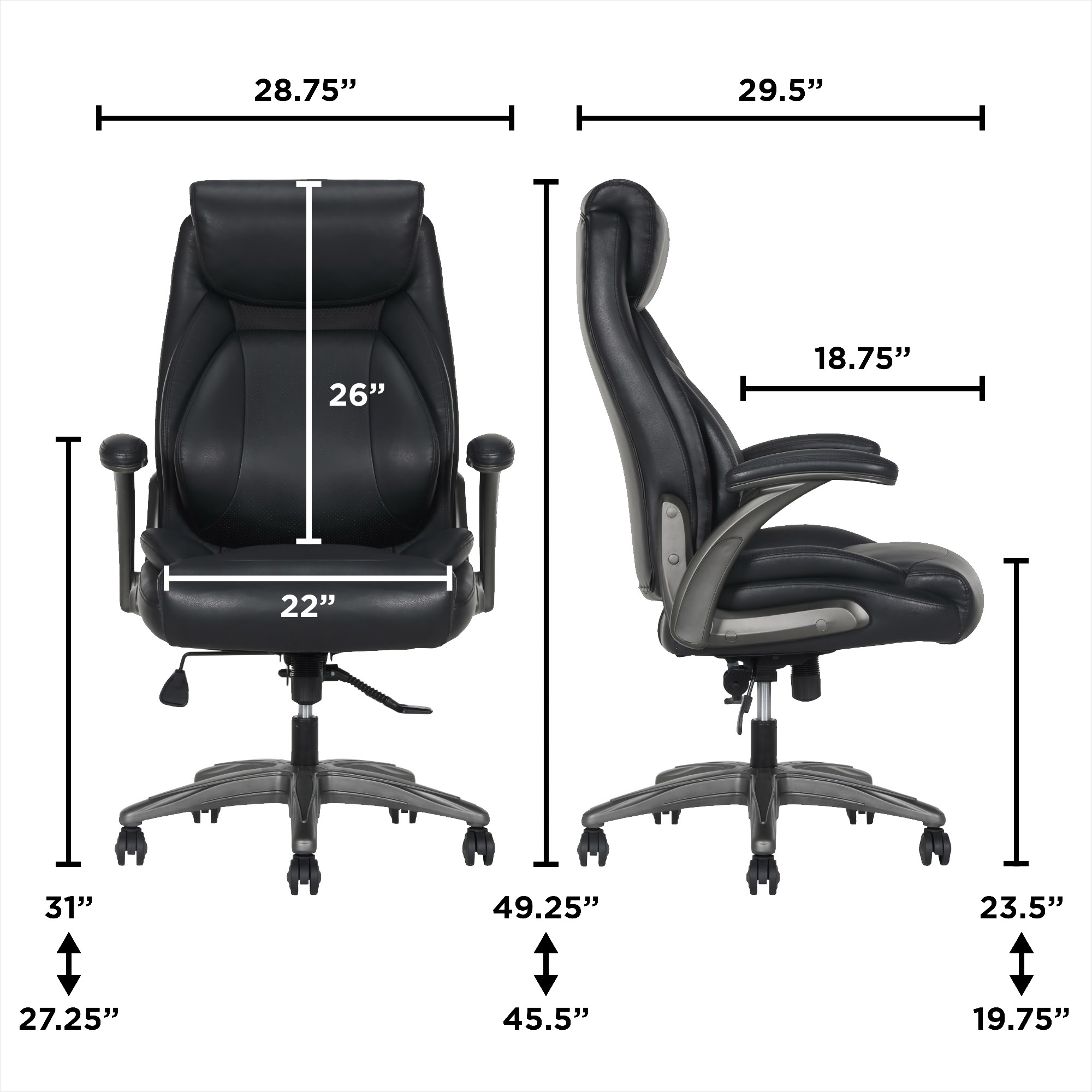 La-Z-Boy Air Lumbar Manager Office Chair | Costco
