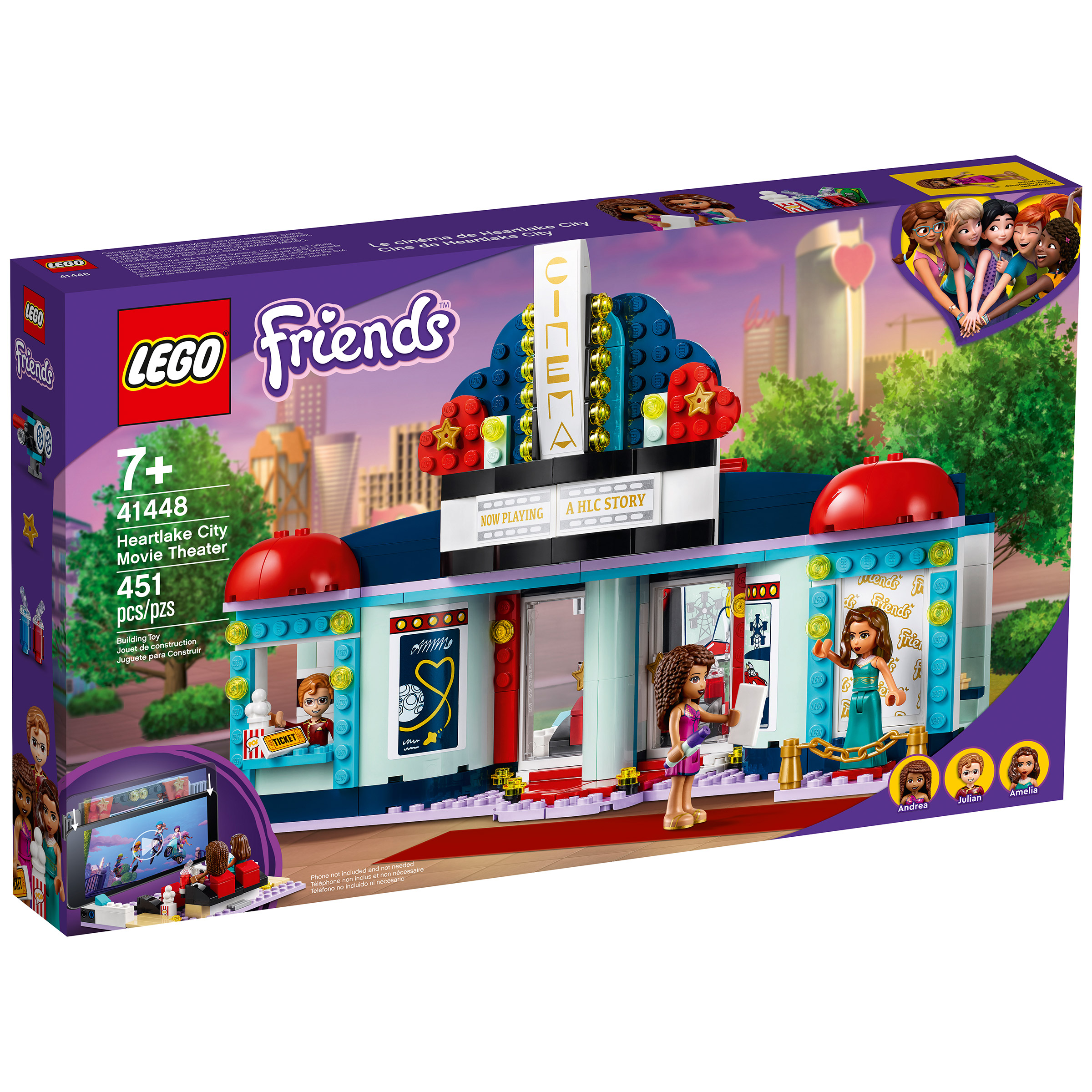 LEGO Friends Heartlake City Movie Theater 41448