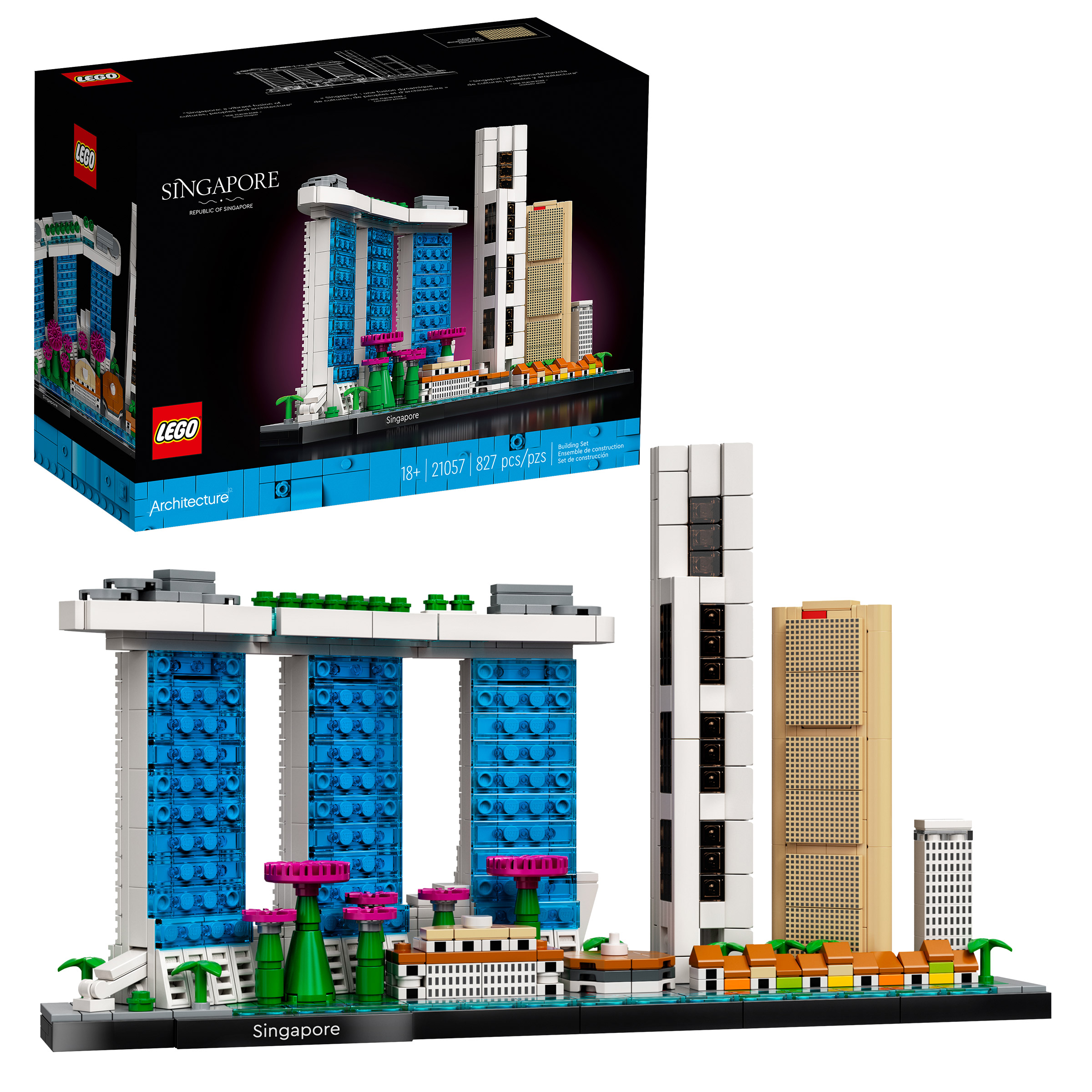 LEGO Architecture Singapore - 21057
