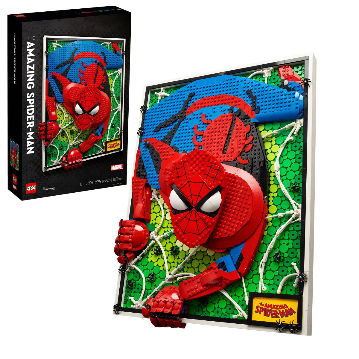 LEGO Art The Amazing Spider-Man 31209 | Costco LEGO Art The Amazing Spider-Man 31209 | Costco