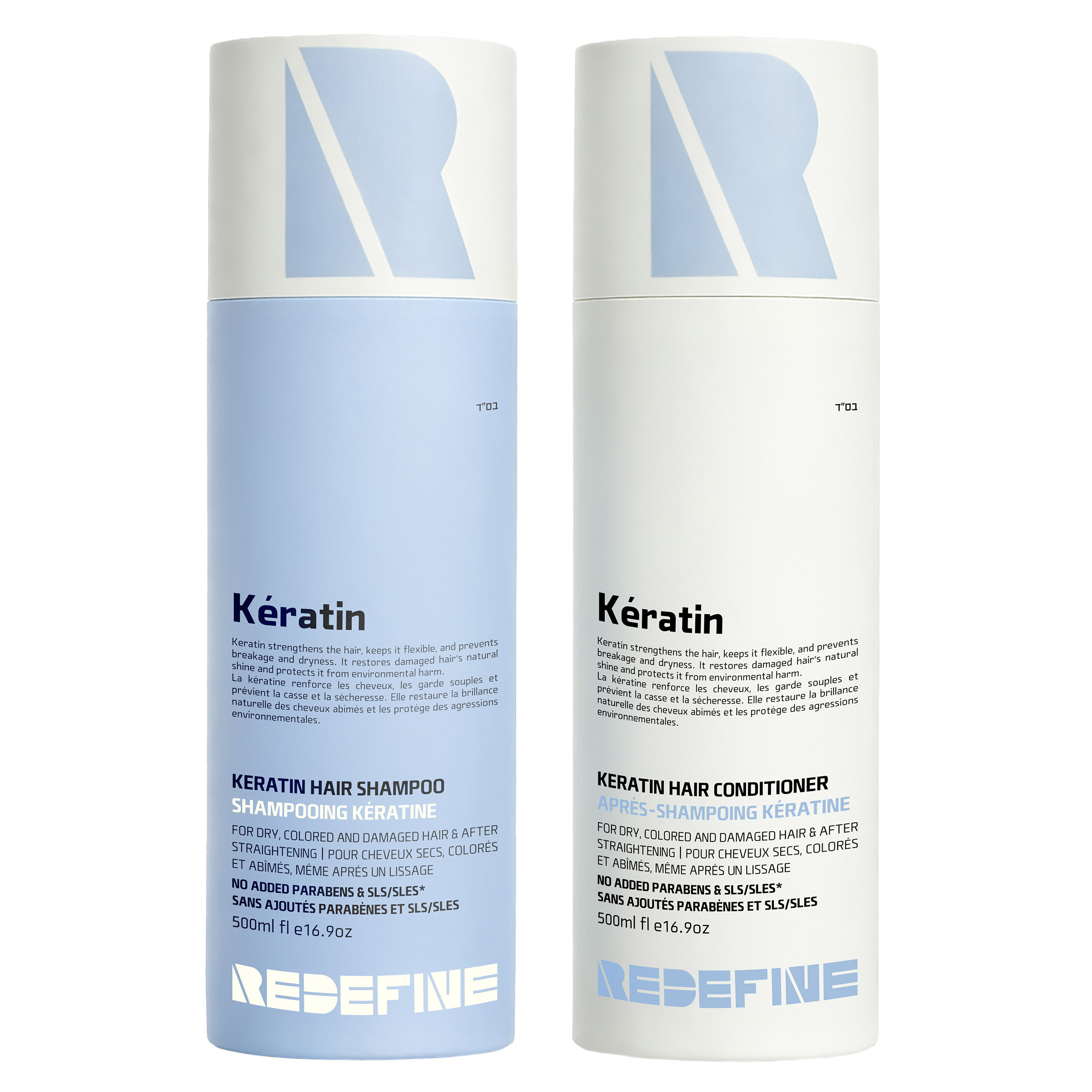 REDEFINE Kératin Shampoo and Conditioner, 2 x 500 mL