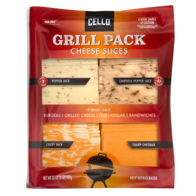 CELLO GRILL PK CHEESE SLICES 32 OZ