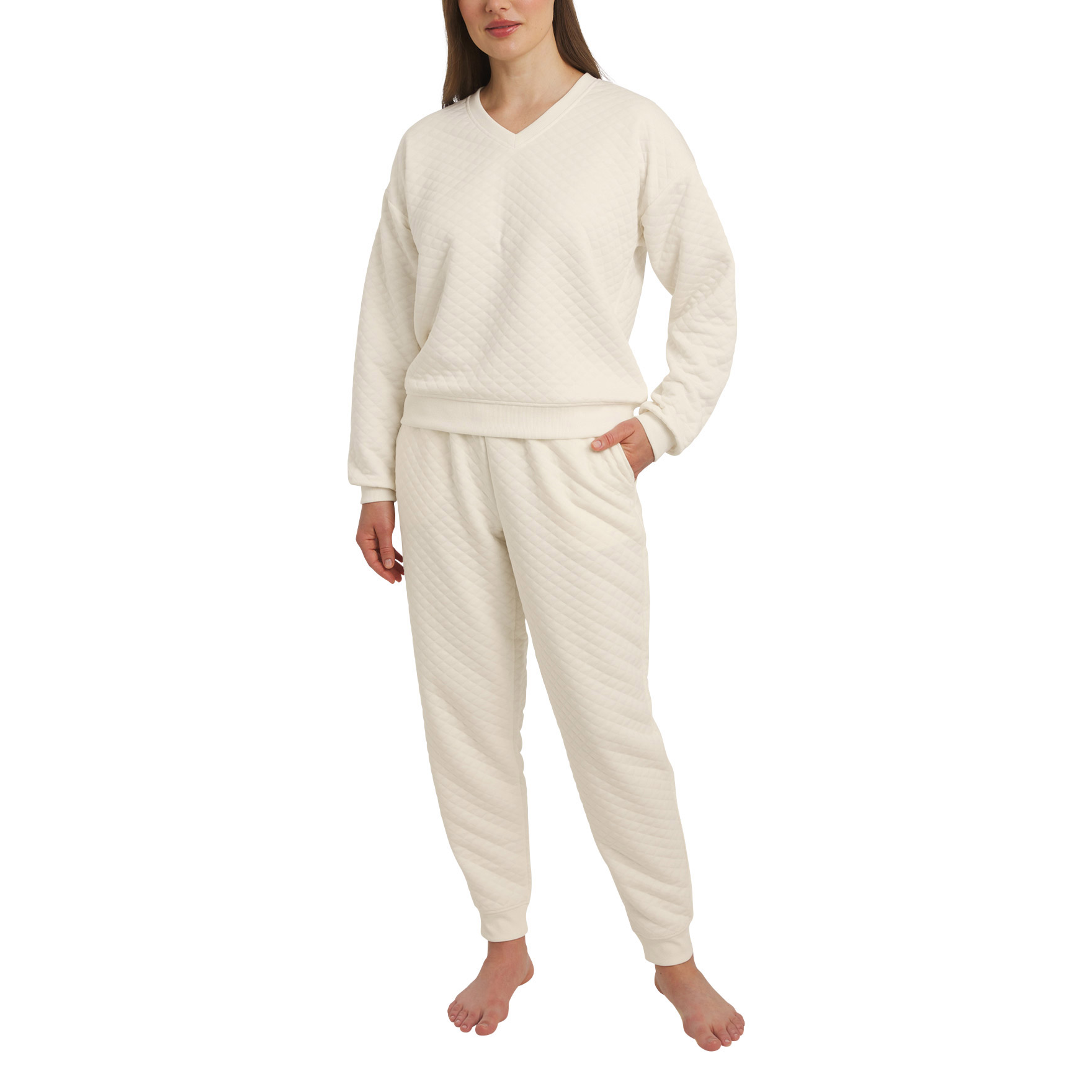 Lands’ End Women's Quilted 2-piece Lounge Set