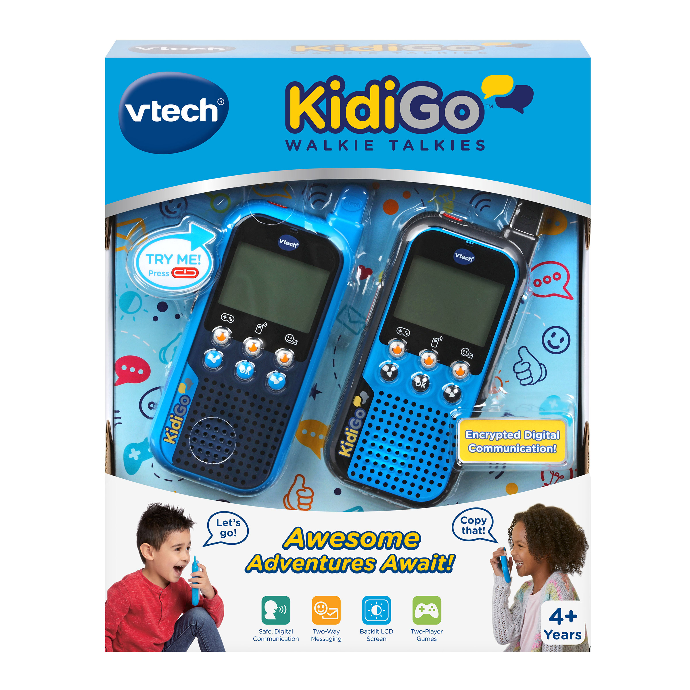 VTech KidiGo Walkie Talkies - English Version | Costco