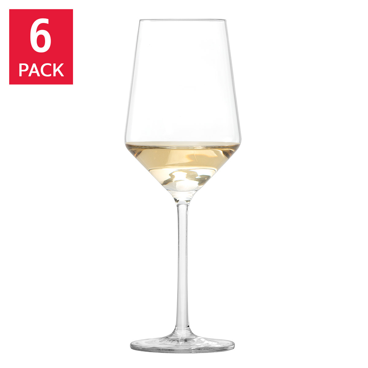 Zwiesel Glas Pure White Wine Glass 13.8 oz, Set of 6 | Costco