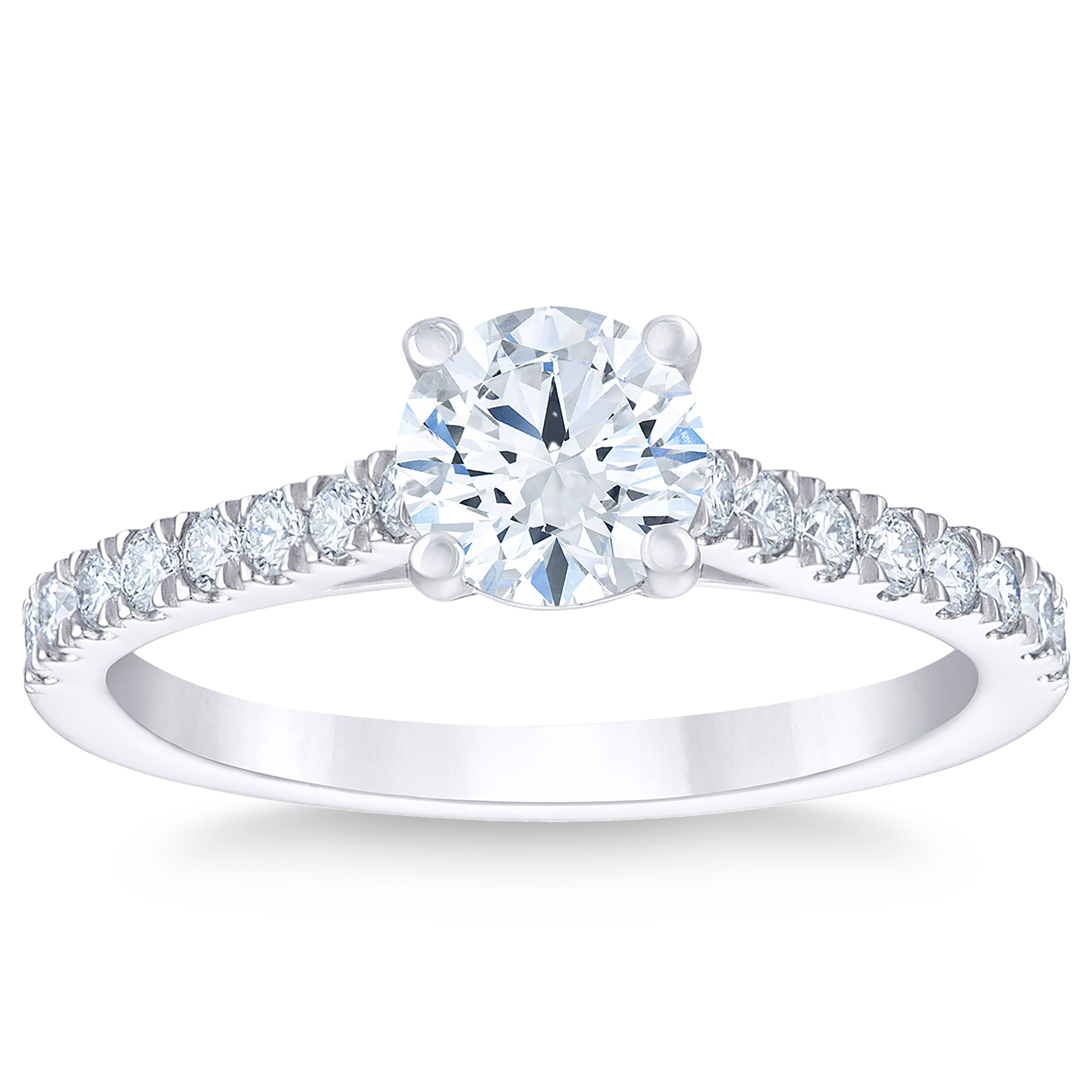 Round Brilliant Diamond Ring (1.10 ctw)