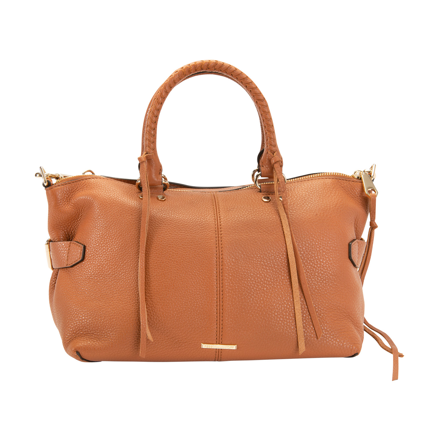Rebecca Minkoff Moto Satchel Tote, Almond | Costco