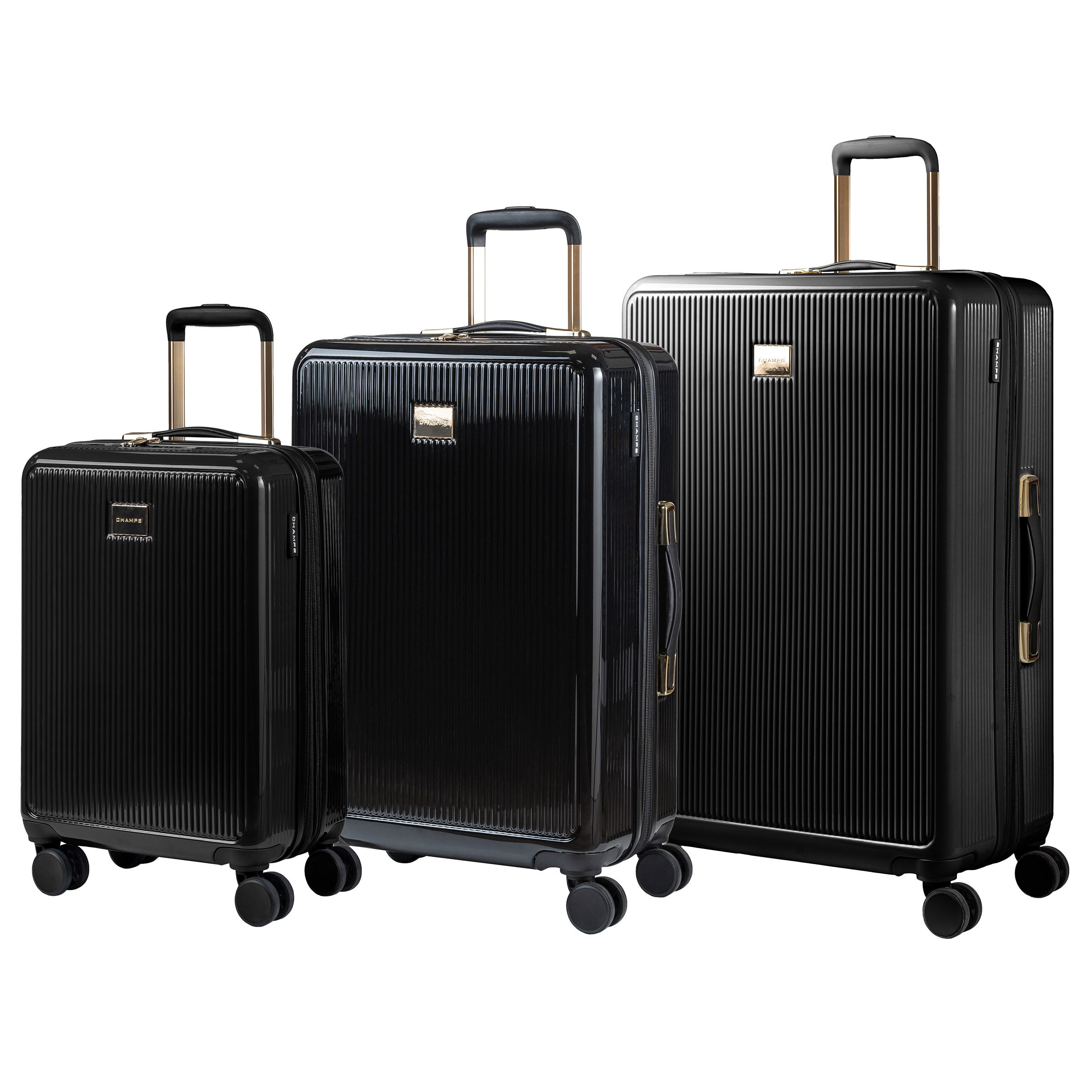 Champs Luxe 3-piece Expandable Hardside Luggage Set | Costco