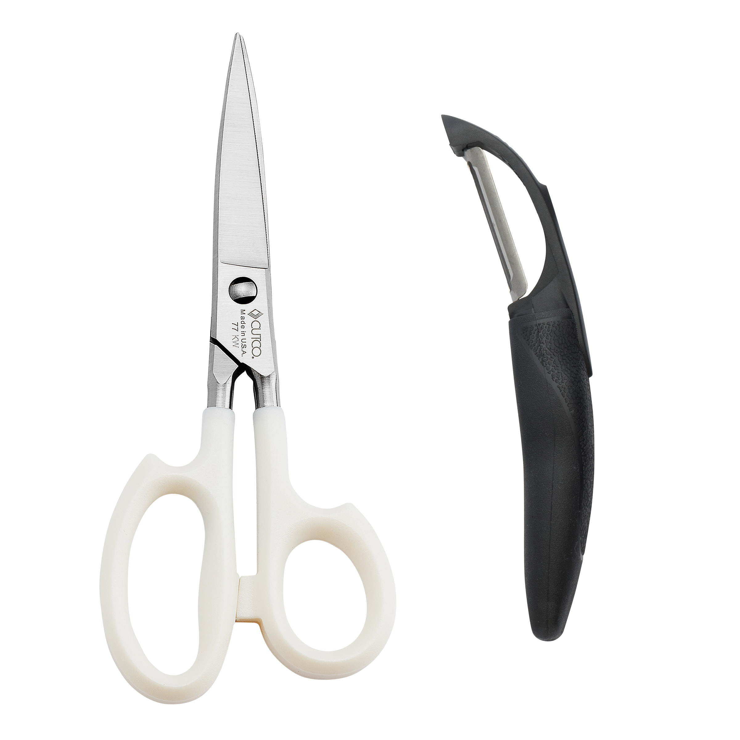 Cutco Shears & Peeler Combo - Pearl, 2-piece