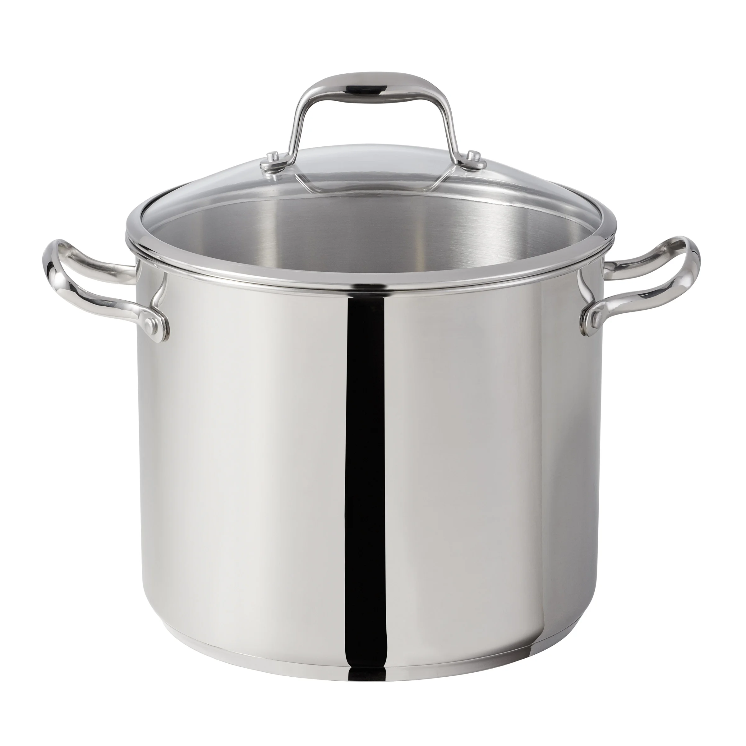 Lagostina Ambiente Stainless Steel Stockpot, 11.5 L ( 12.1 qt