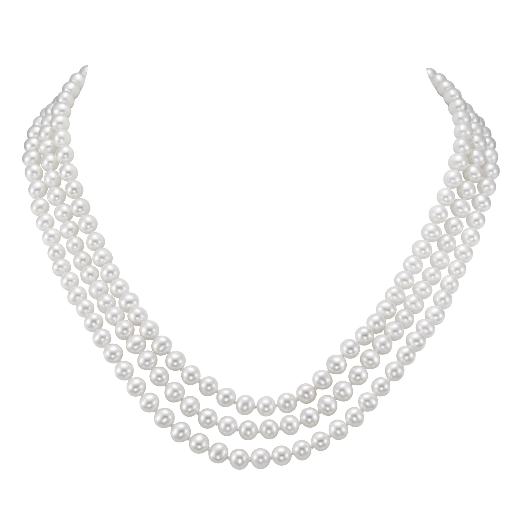 5 – 5.5 mm Cultured Freshwater Pearl Necklace
