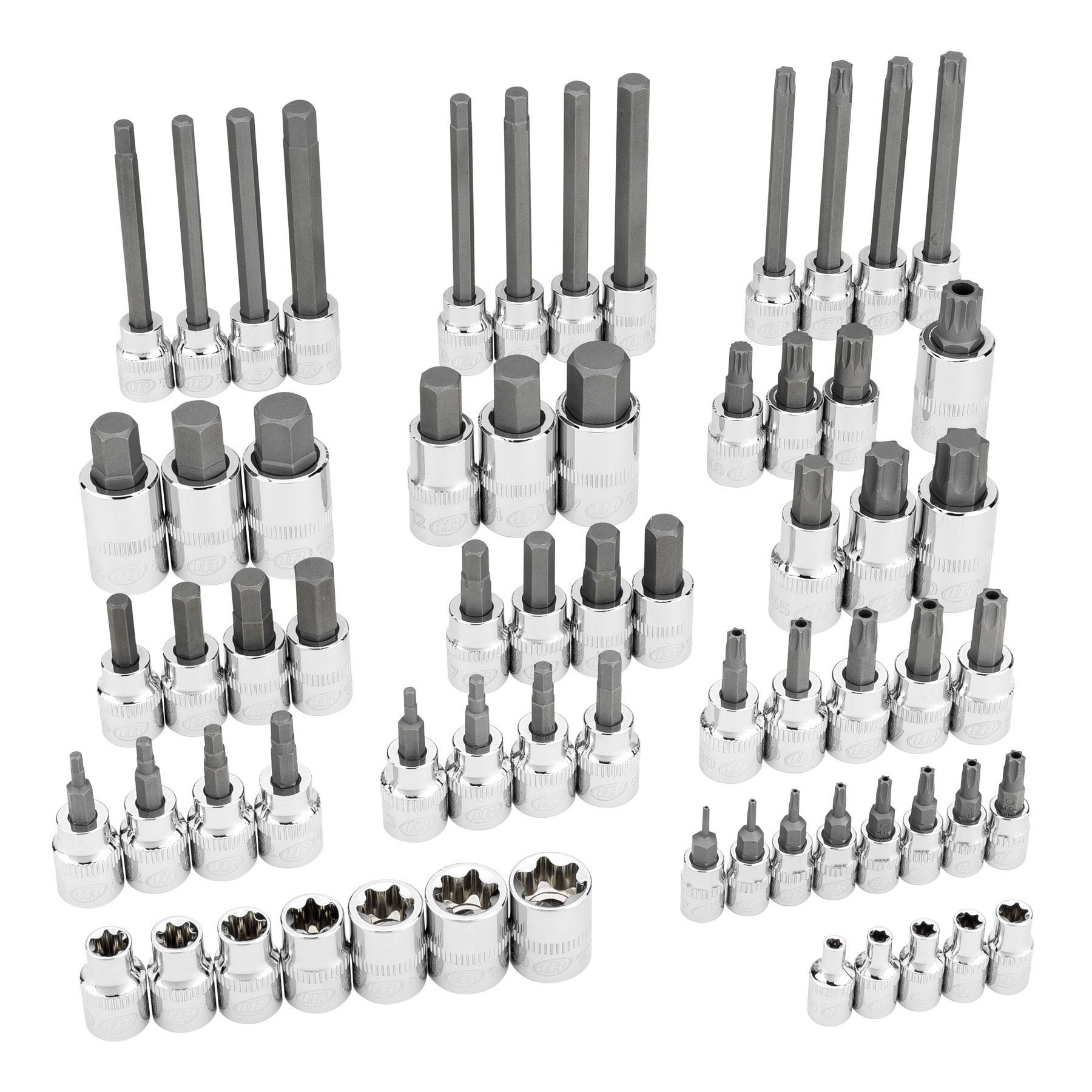 Ingersoll Rand 66 Piece Master Hex, Torx, and Specialty Bit Socket