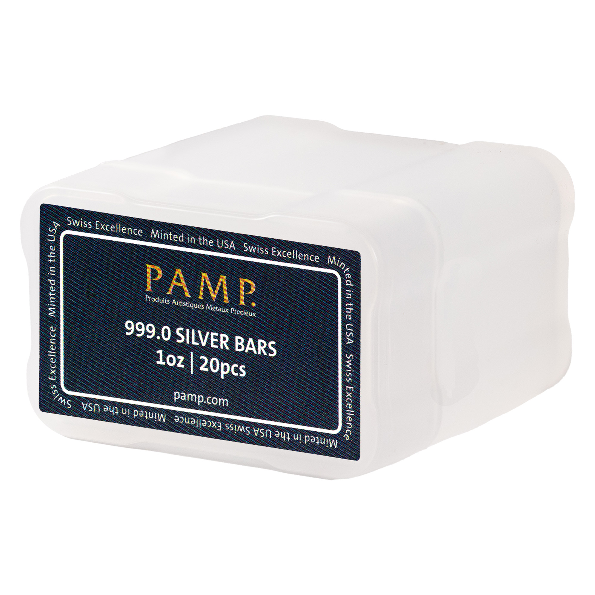 1 oz PAMP Lady of Liberty Silver Bar, 20-count | Costco