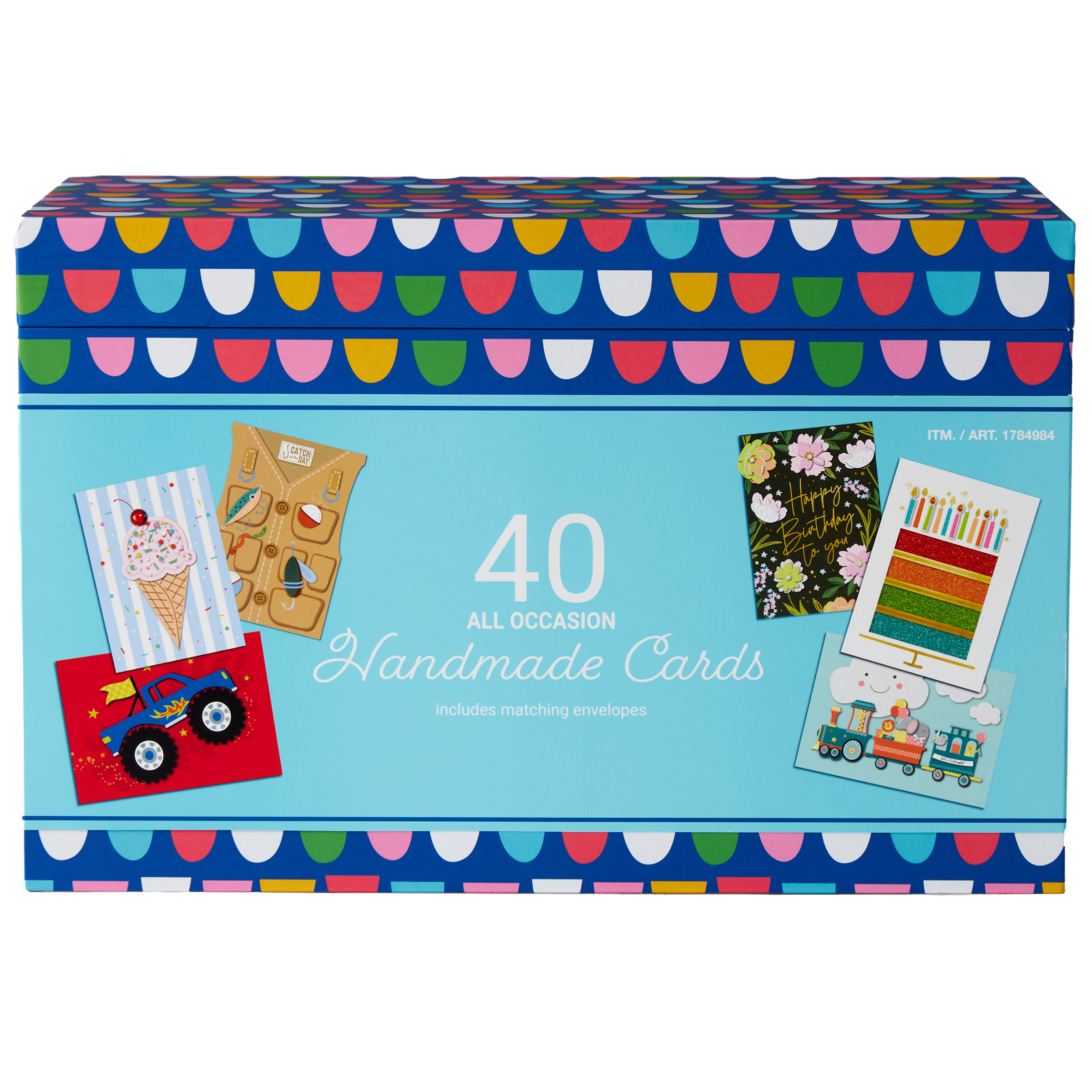 All Occasion Handmade Greeting Card, 40-count, English Only