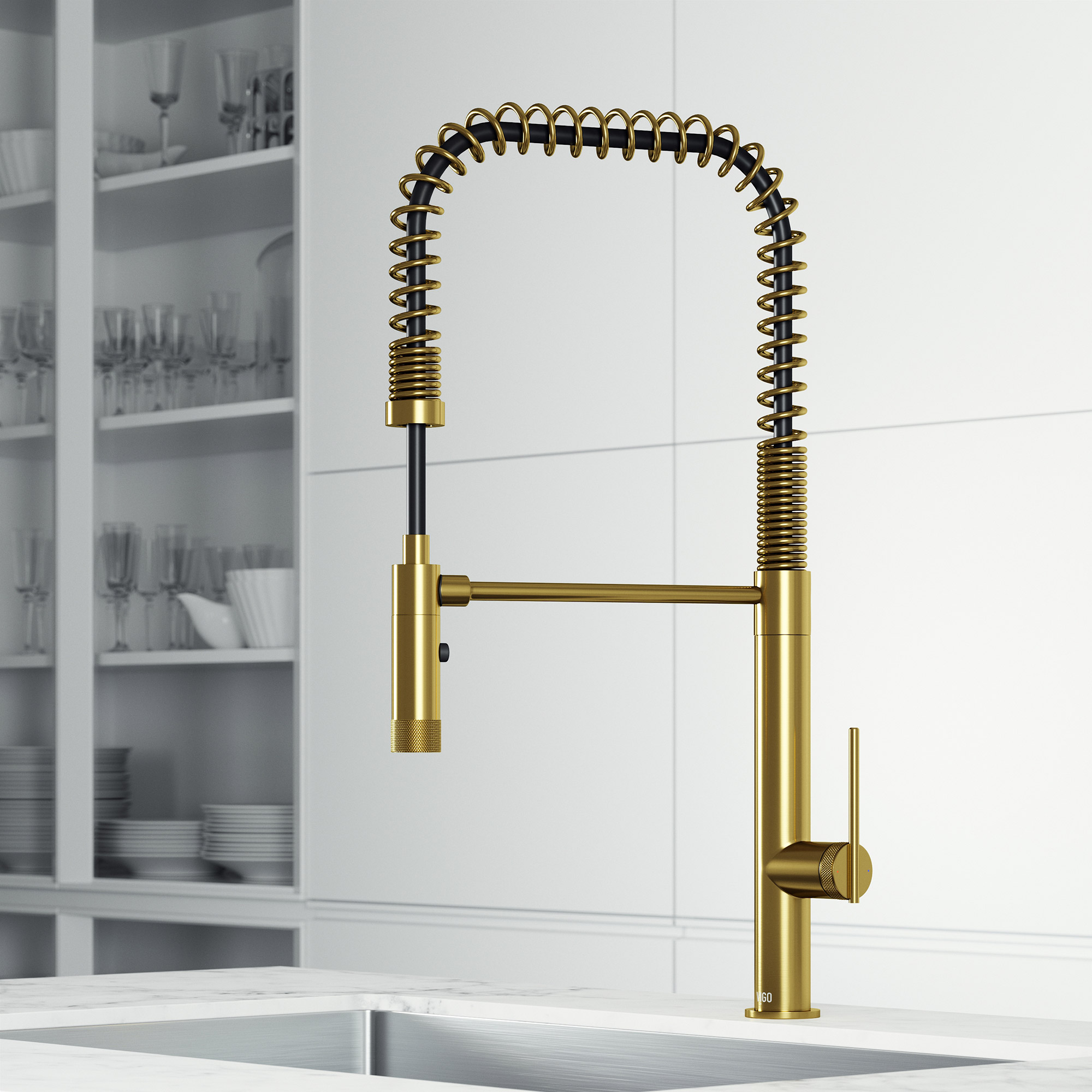 VIGO Sterling Pull-down Kitchen Faucet