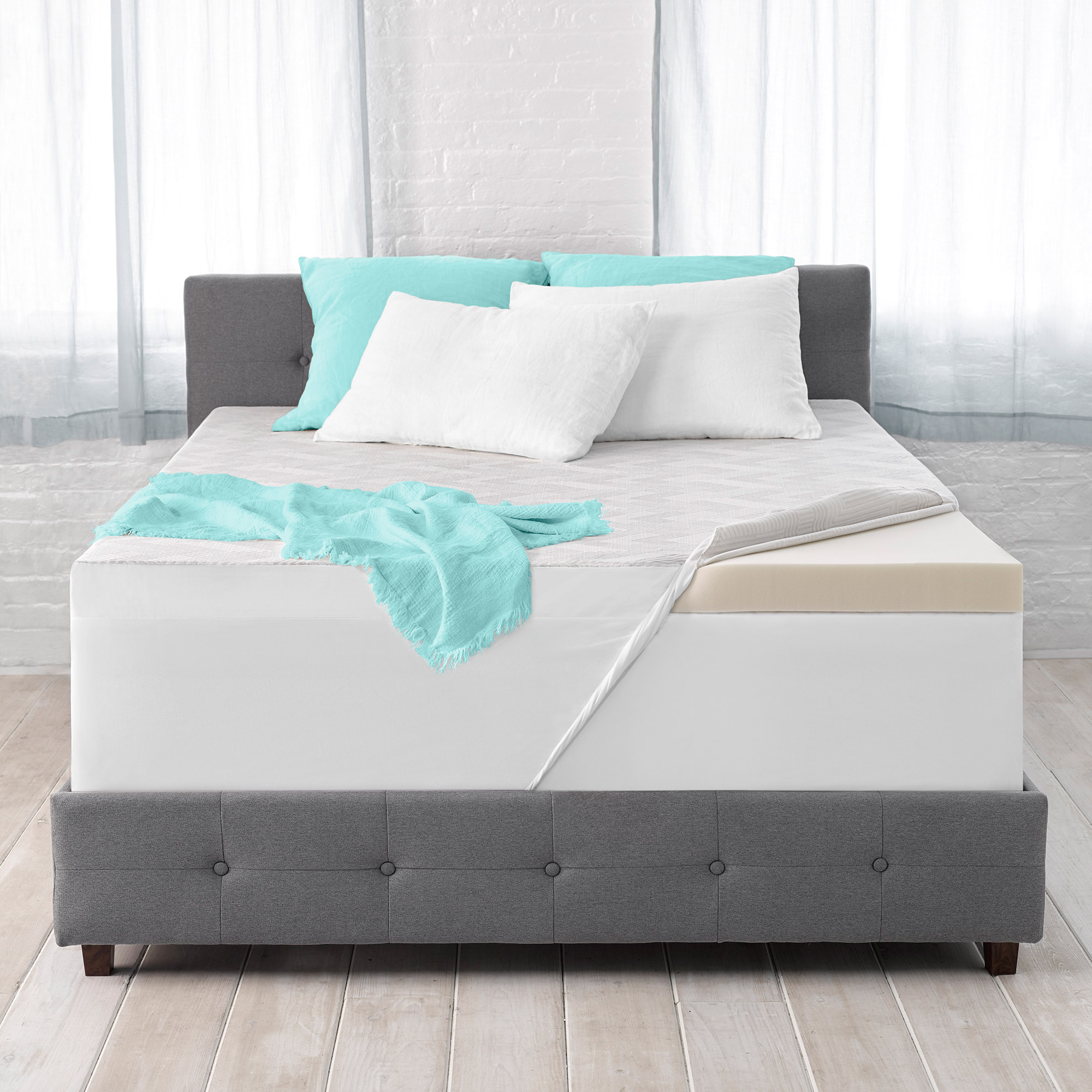 Novaform LURAcor ComfortPlus 3" Foam Mattress Topper
