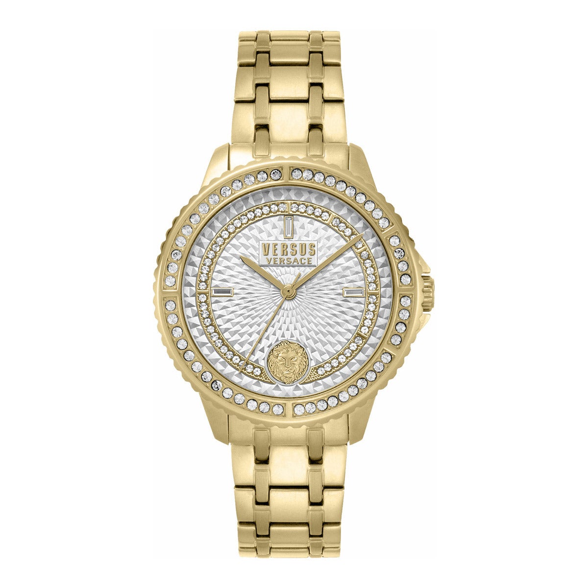 Versus Versace Montorgueil Stainless Steel Crystal Ladies 