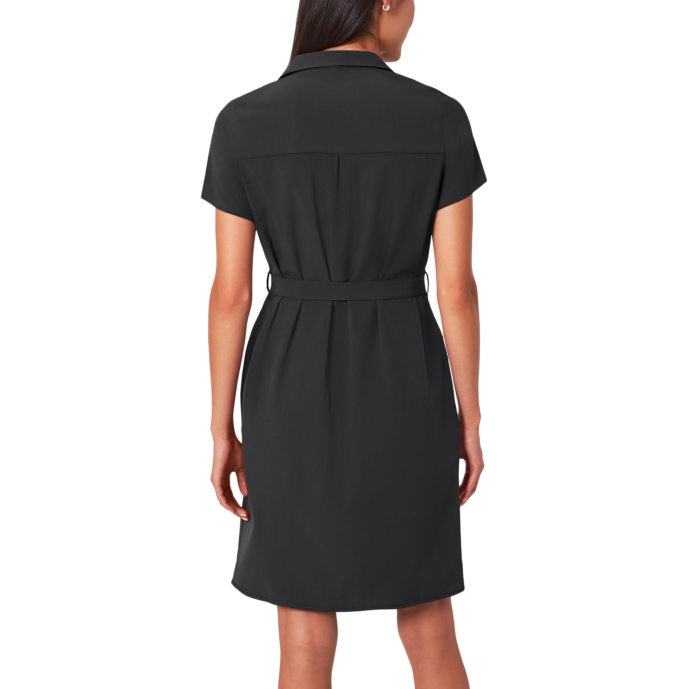 modern ambition dress Modern Ambition Women's Short Sleeve Shirt Dress