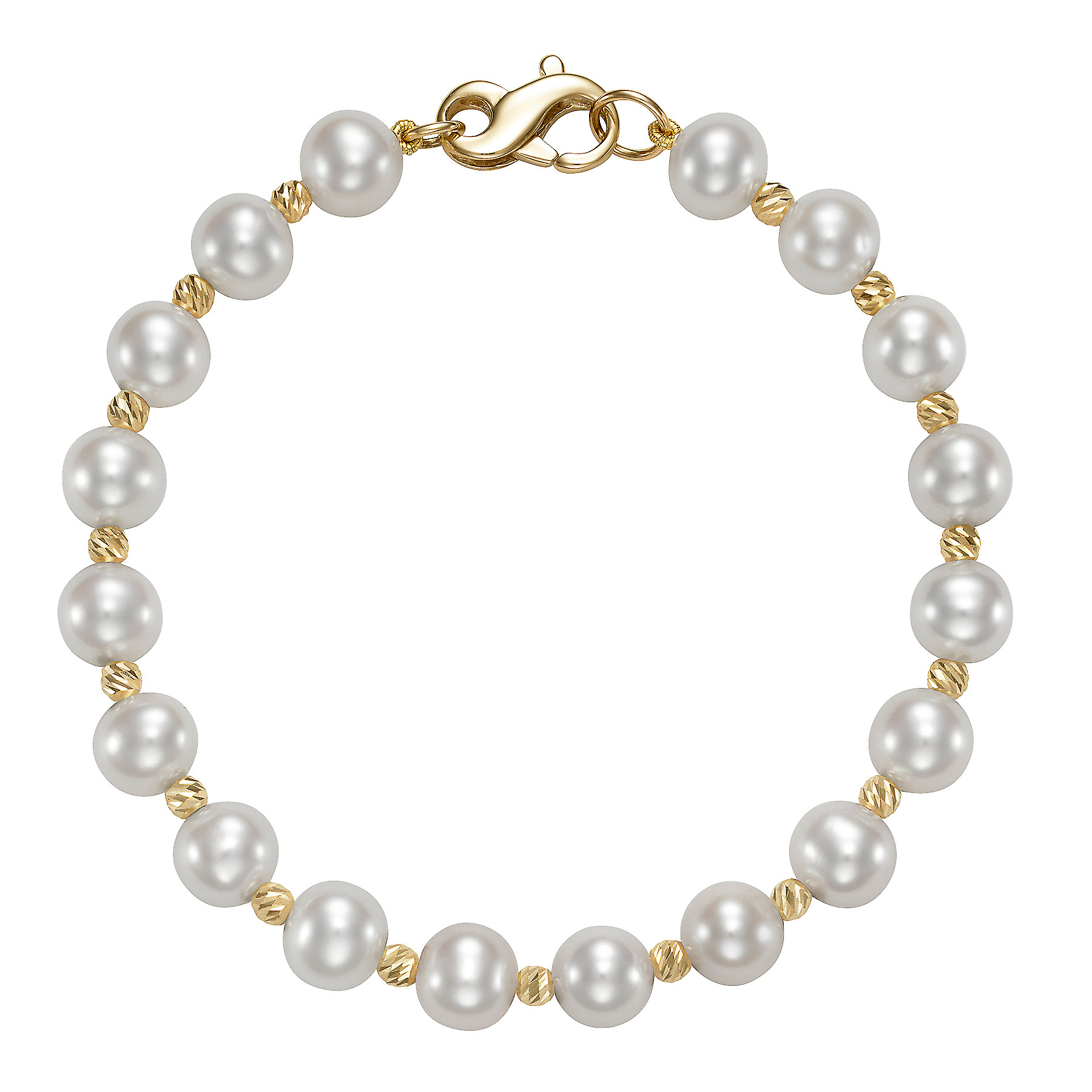 7 – 7.5 mm Cultured Freshwater Pearl Bracelet