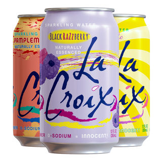 La Croix Sparkling Water, Pamplemousse, Limoncello and Black Razz Berry Variety Pack, 12 fl oz, 24-count