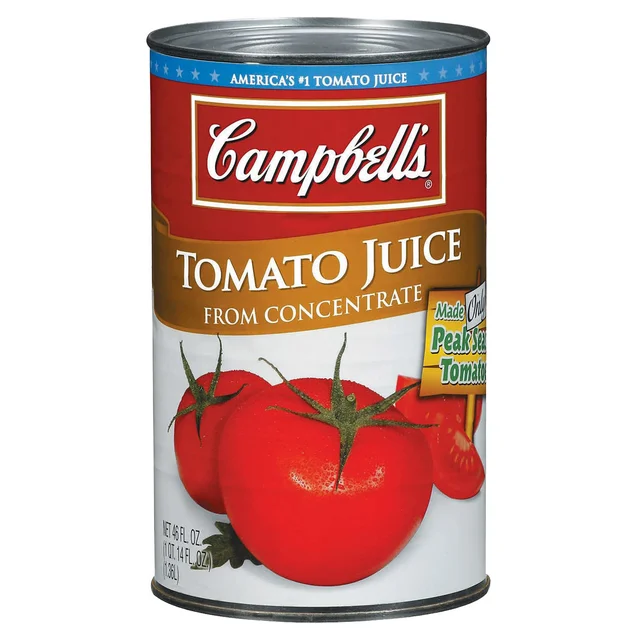Campbell's Tomato Juice, 46 fl oz, 12-count