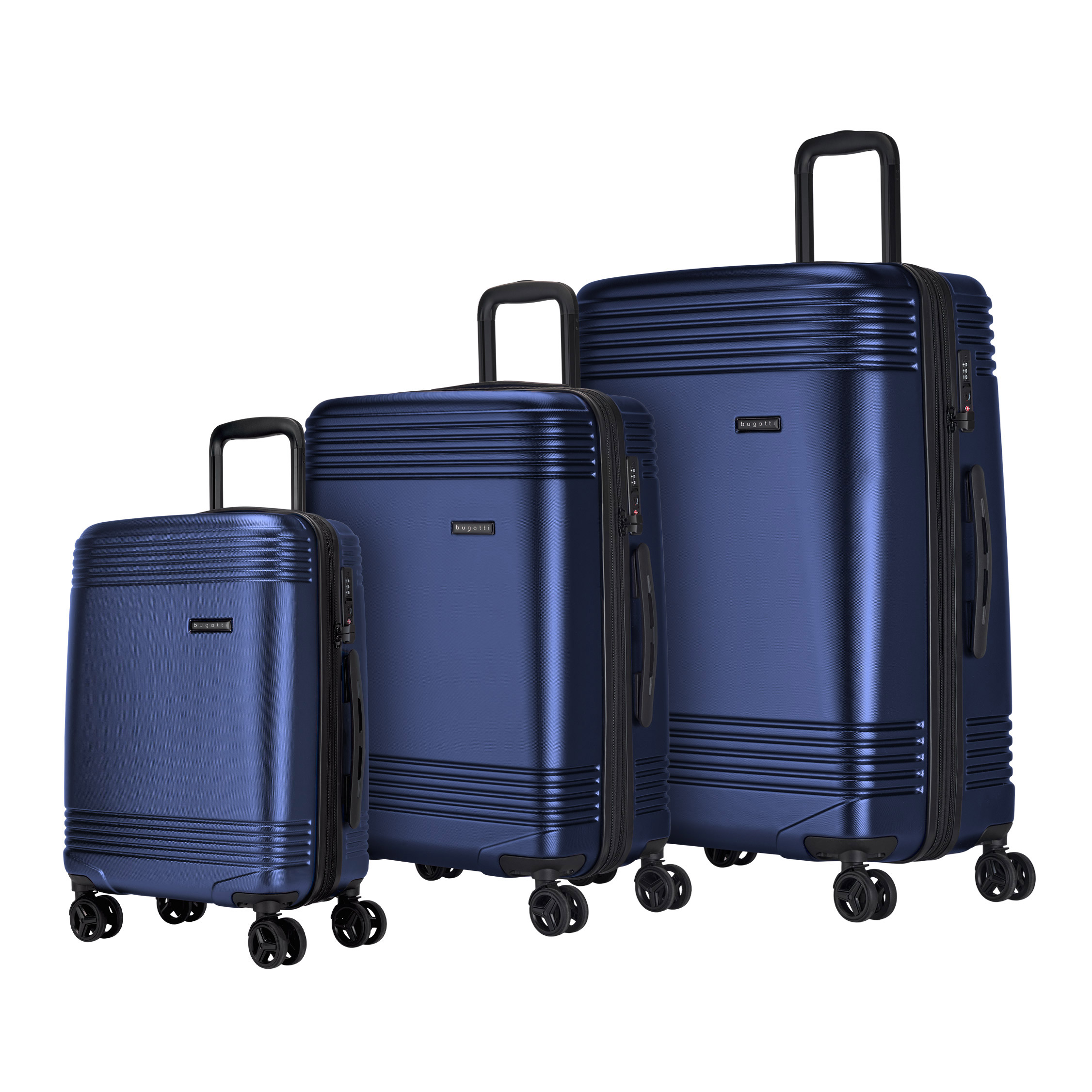 Bugatti Nashville 3-piece Hardside Luggage Set