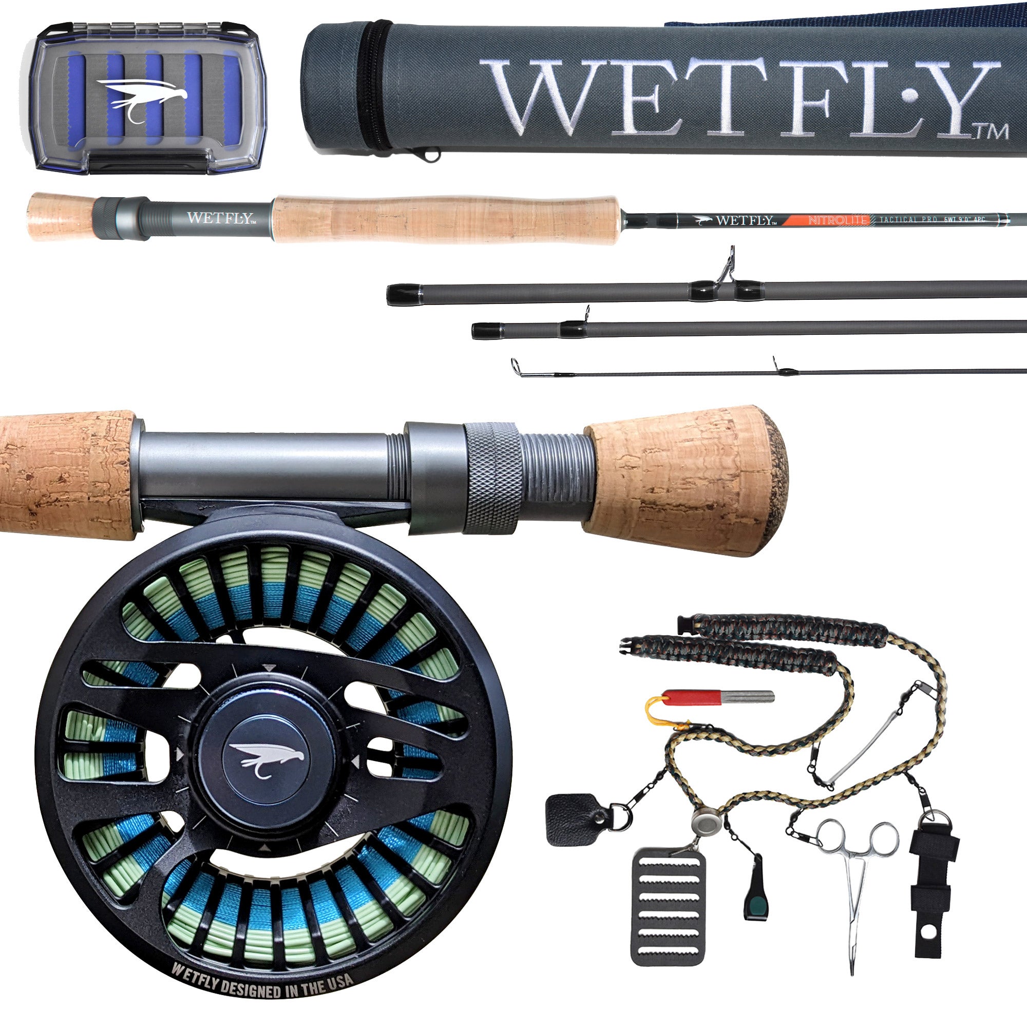 WETFLY Nitrolite SD Fly Fishing Combo 8WT 9FT | Costco