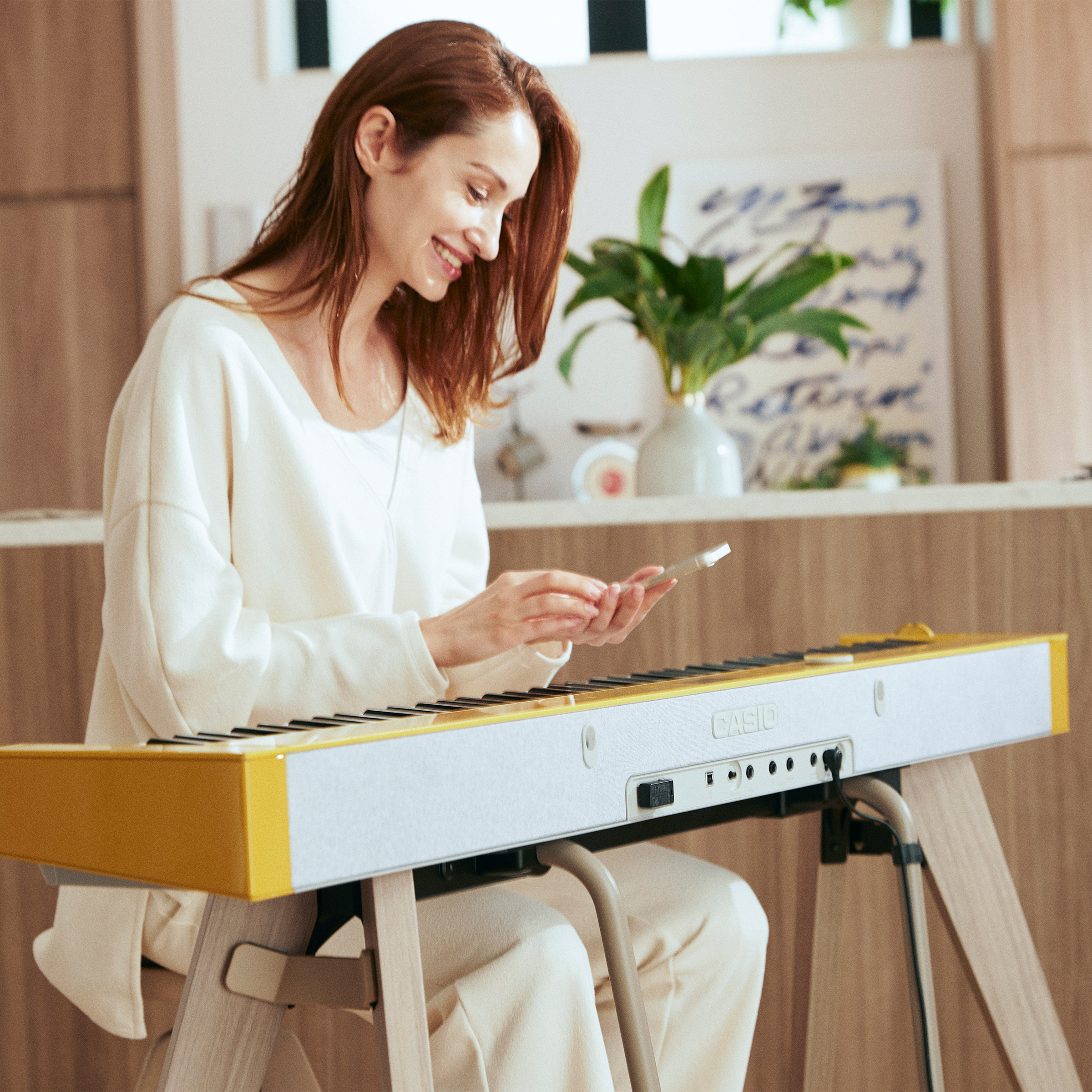CASIO Privia シャンパンゴールド調 Casio PX-160 Privia 88-Key Digital Piano (Gold) PX-160GD B&H
