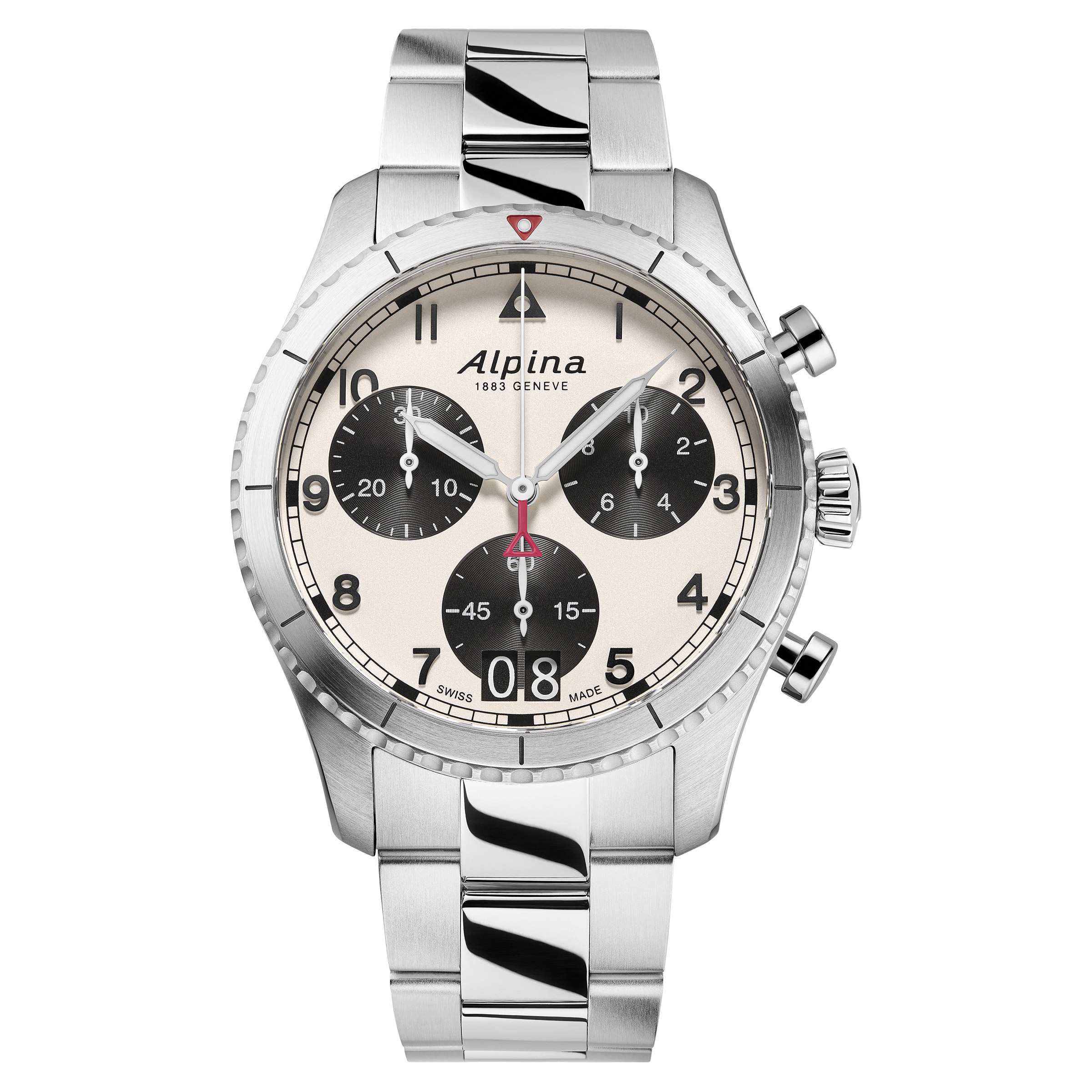 Alpina Startimer Pilot White Dial Men's Watch | Costco