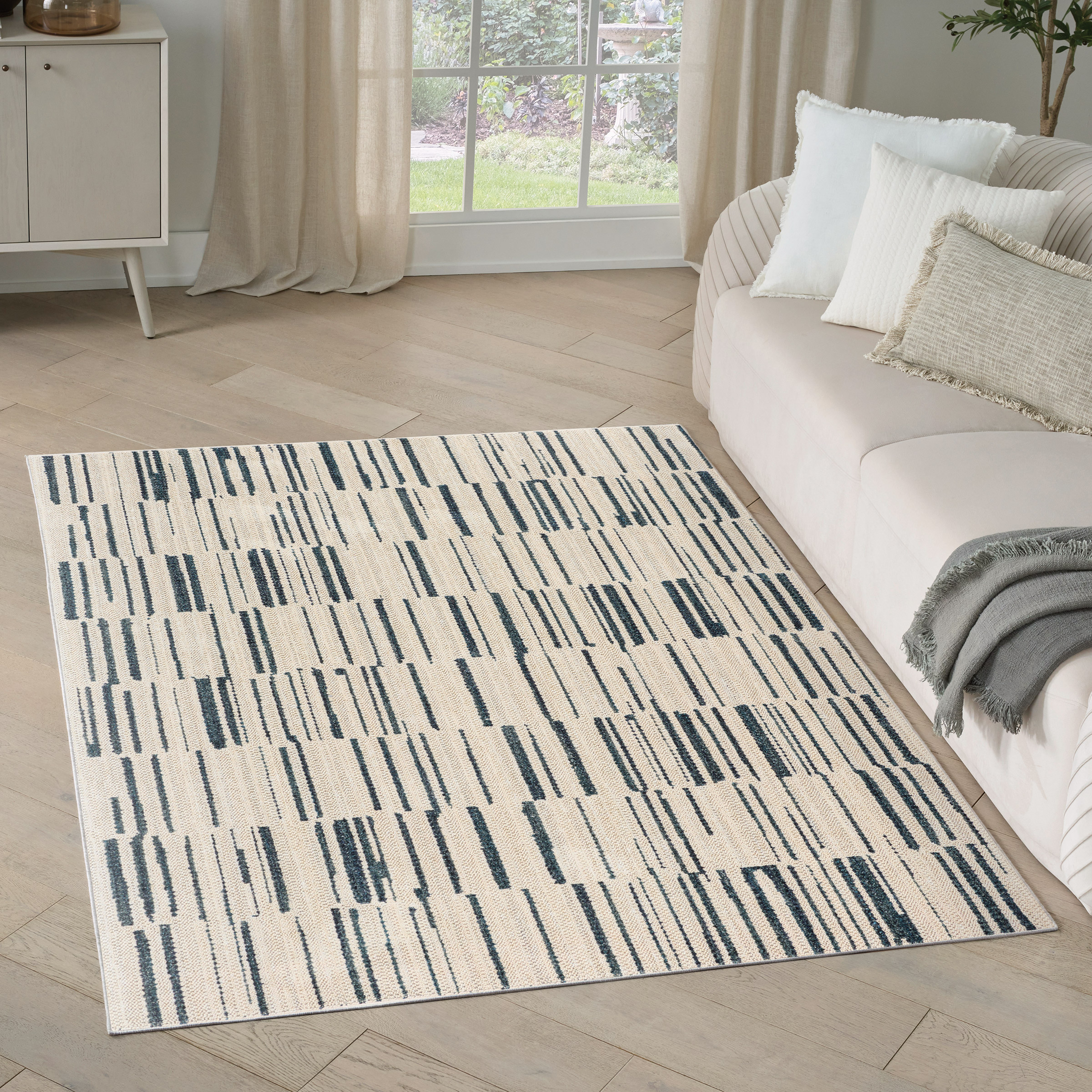 Nourison Indiana Area Rug  Bloomington  5'3" x 7'3"