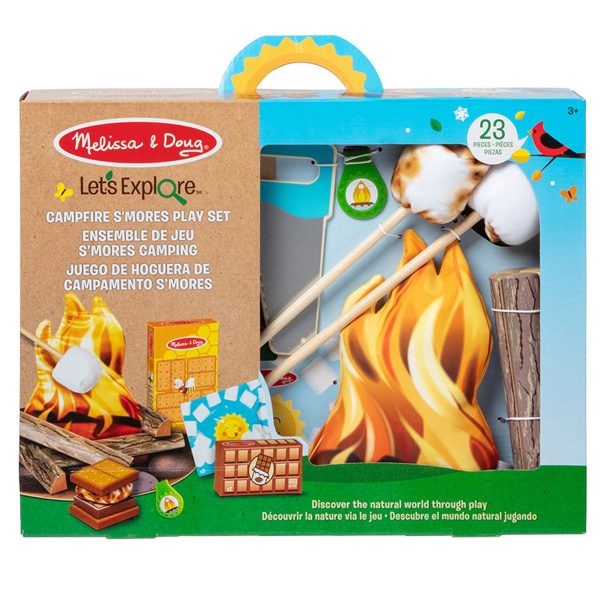 Melissa & Doug Let's Explore Campfire S'mores Play Set
